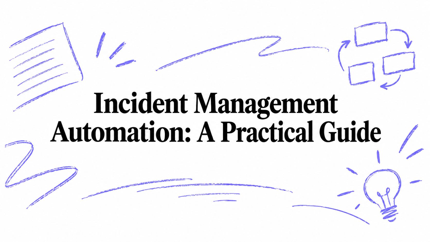 Incident Management Automation: A Practical Guide