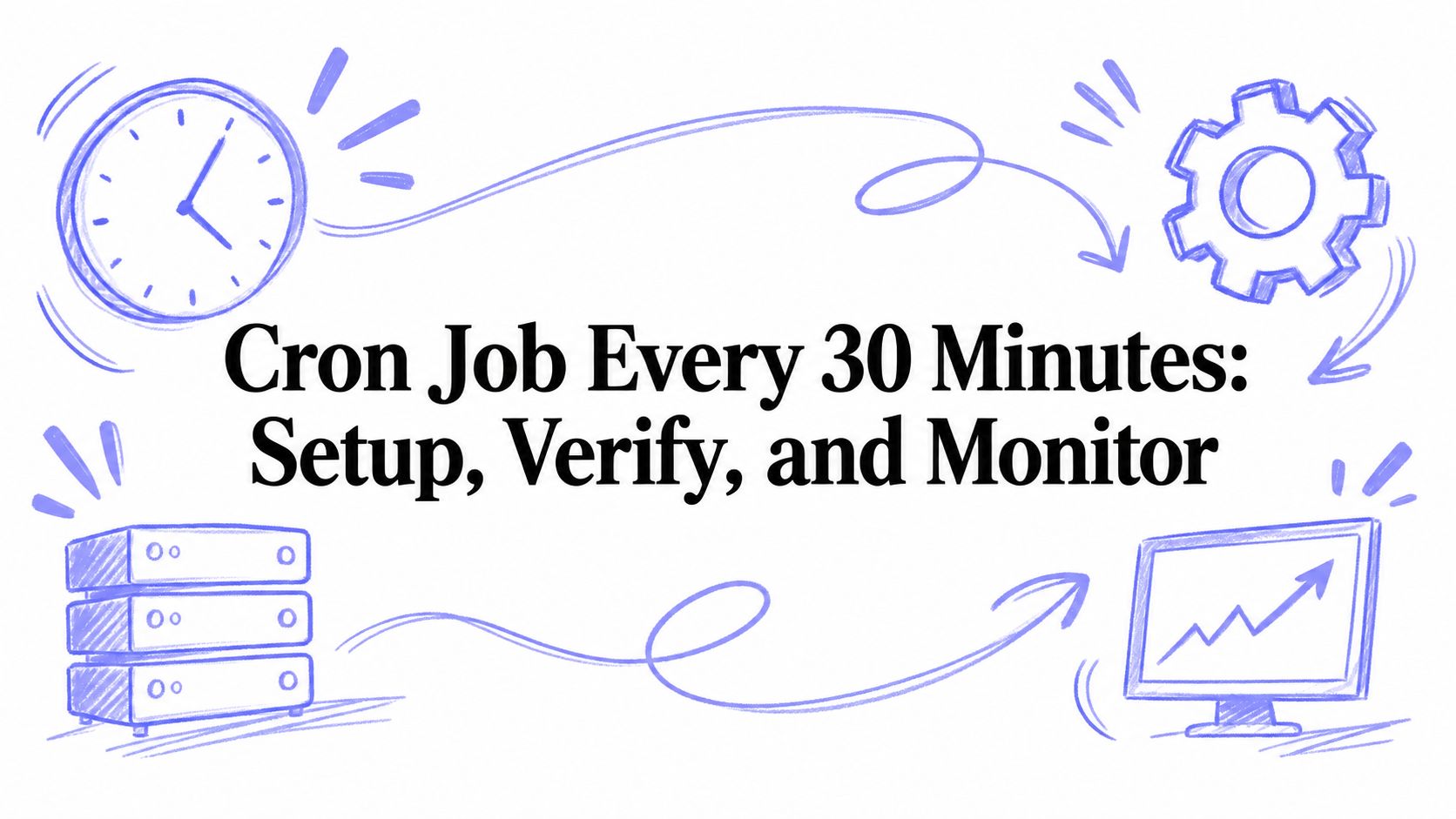Cron Job Every 30 Minutes: Setup, Verify, and Monitor