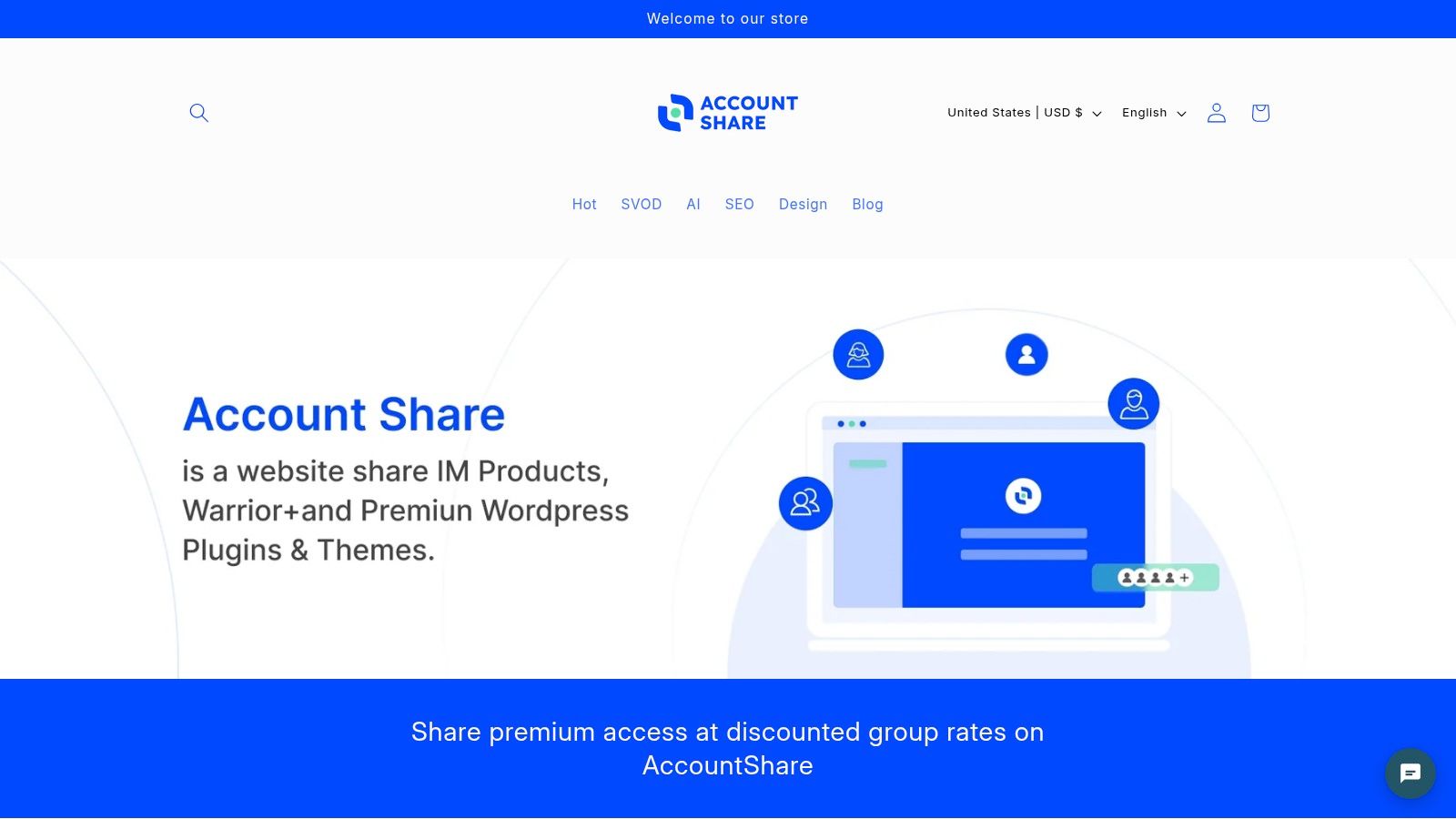 Screenshot from https://accountshare.ai