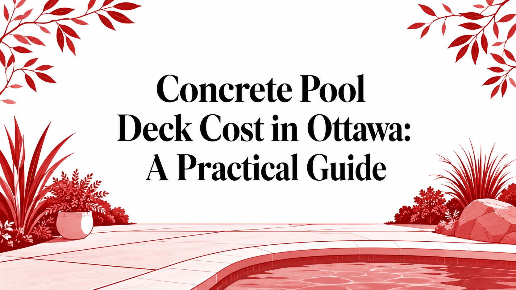 Concrete Pool Deck Cost in Ottawa: A Practical Guide