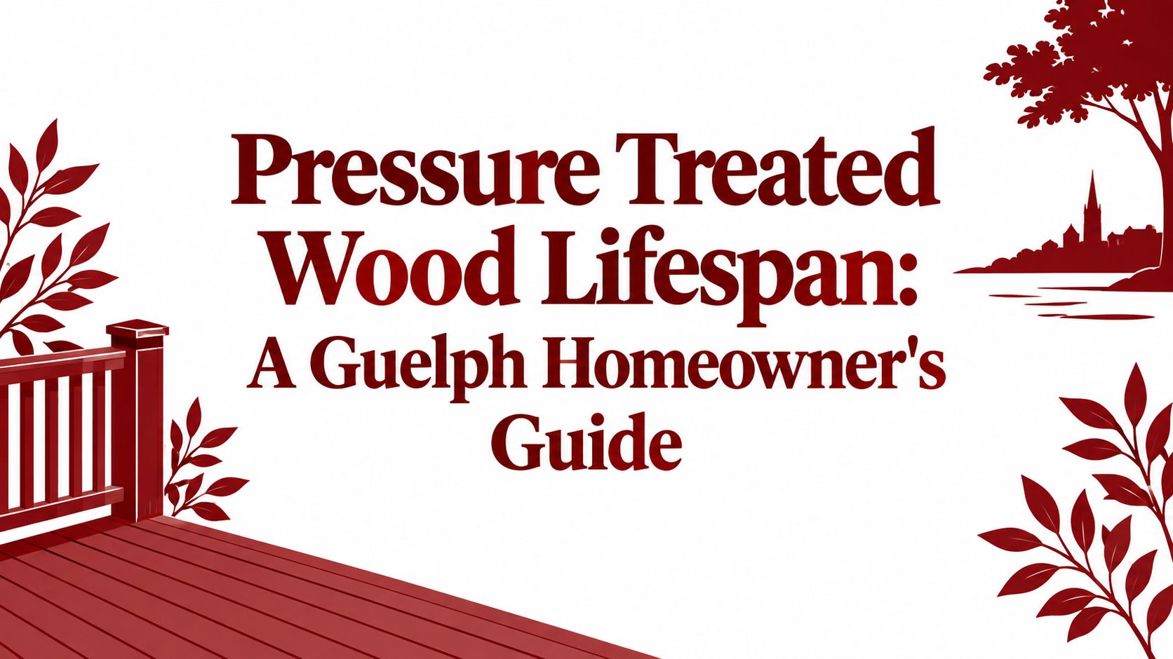Pressure Treated Wood Lifespan: A Guelph Homeowner's Guide