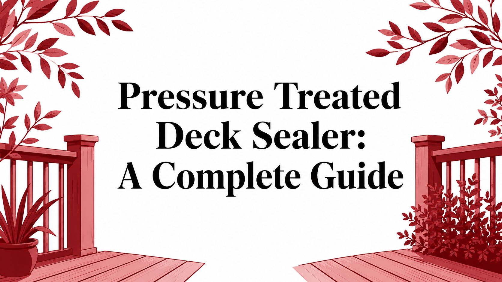 Pressure Treated Deck Sealer: A Complete Guide
