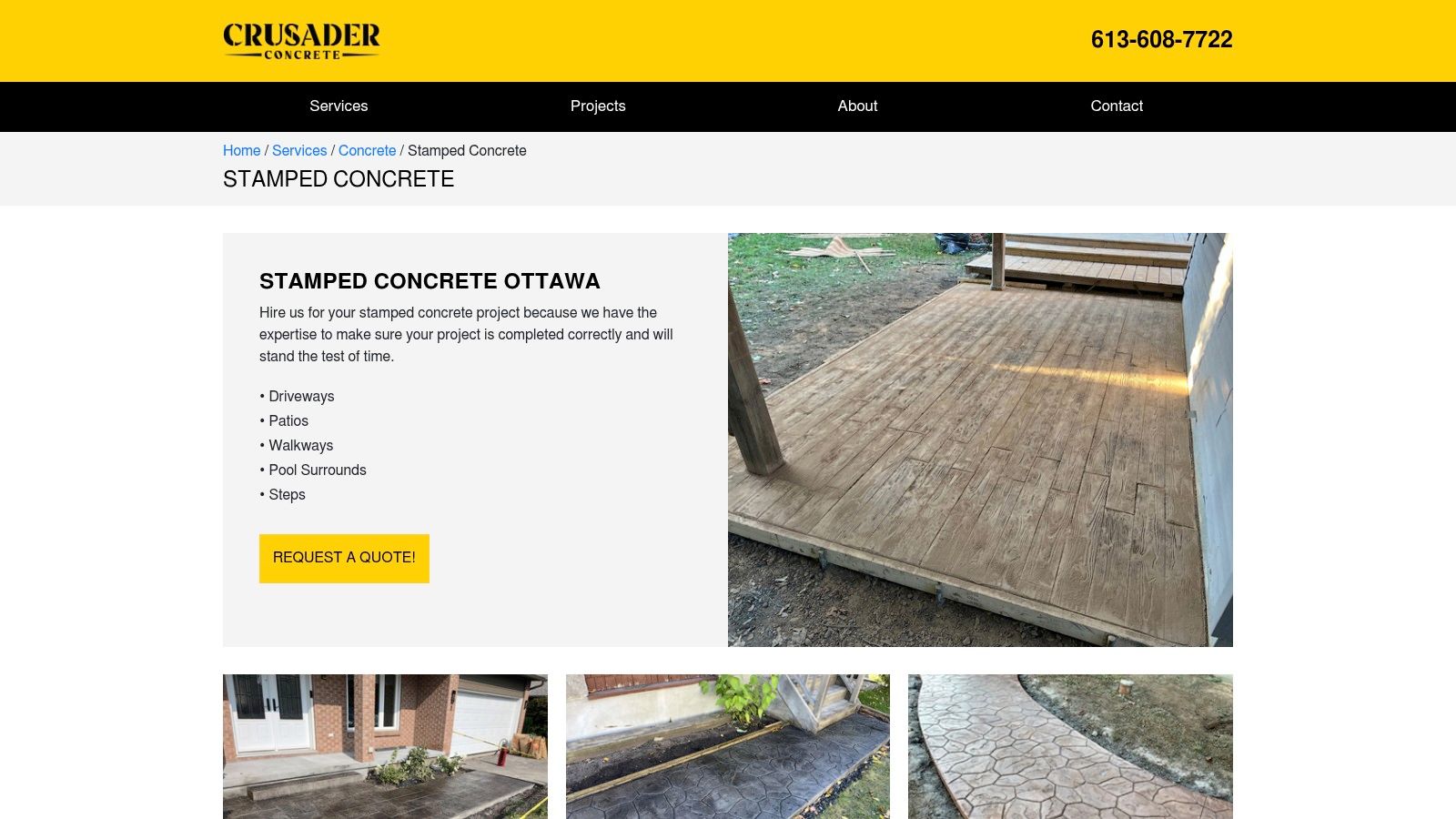 Crusader Concrete (McExcavate)