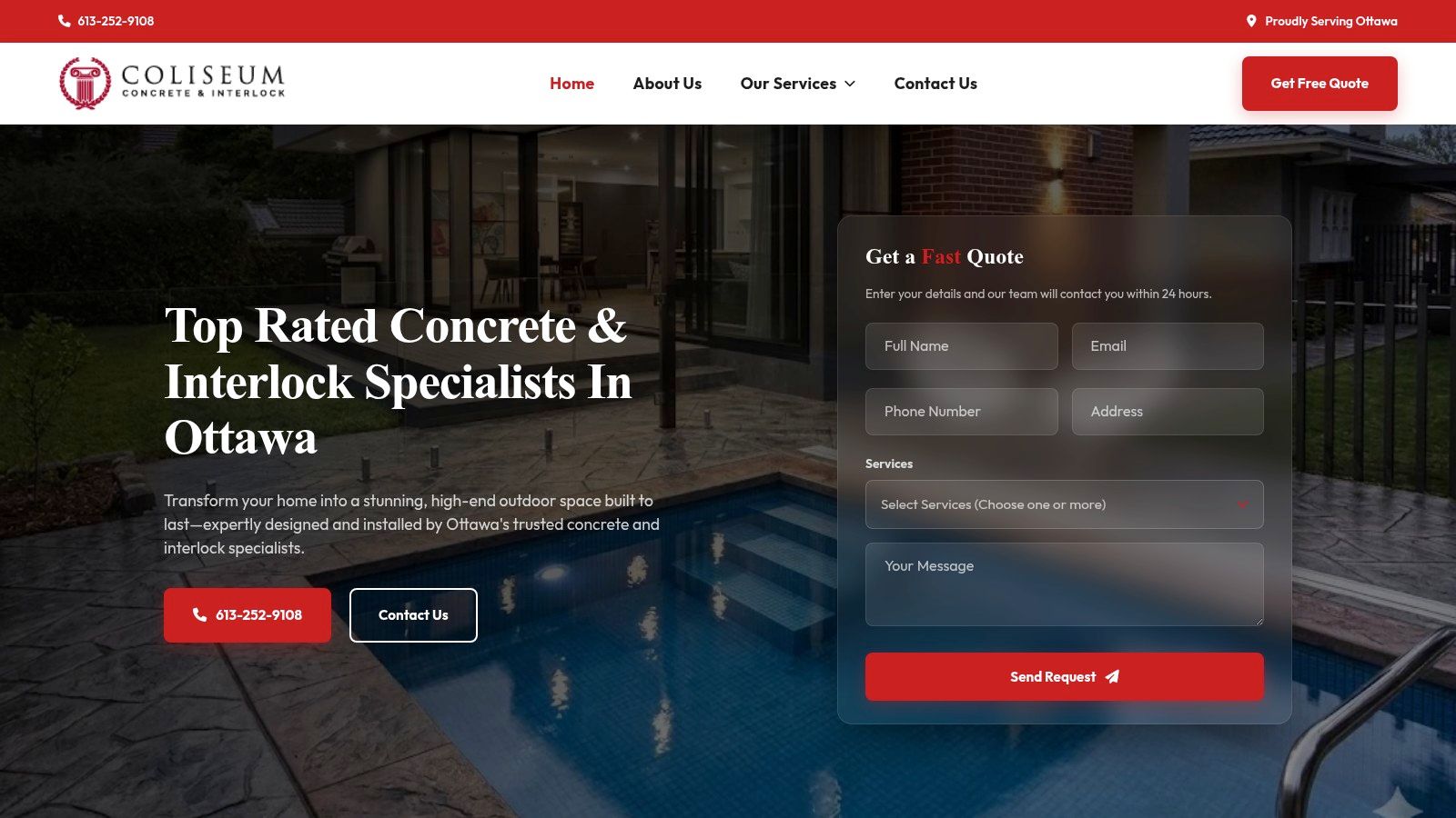 Coliseum Concrete & Interlock