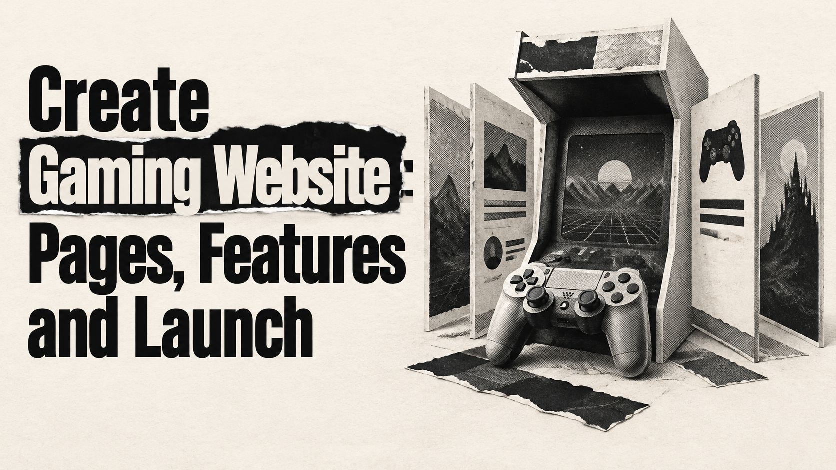 Create Gaming Website: Pages, Features and Launch