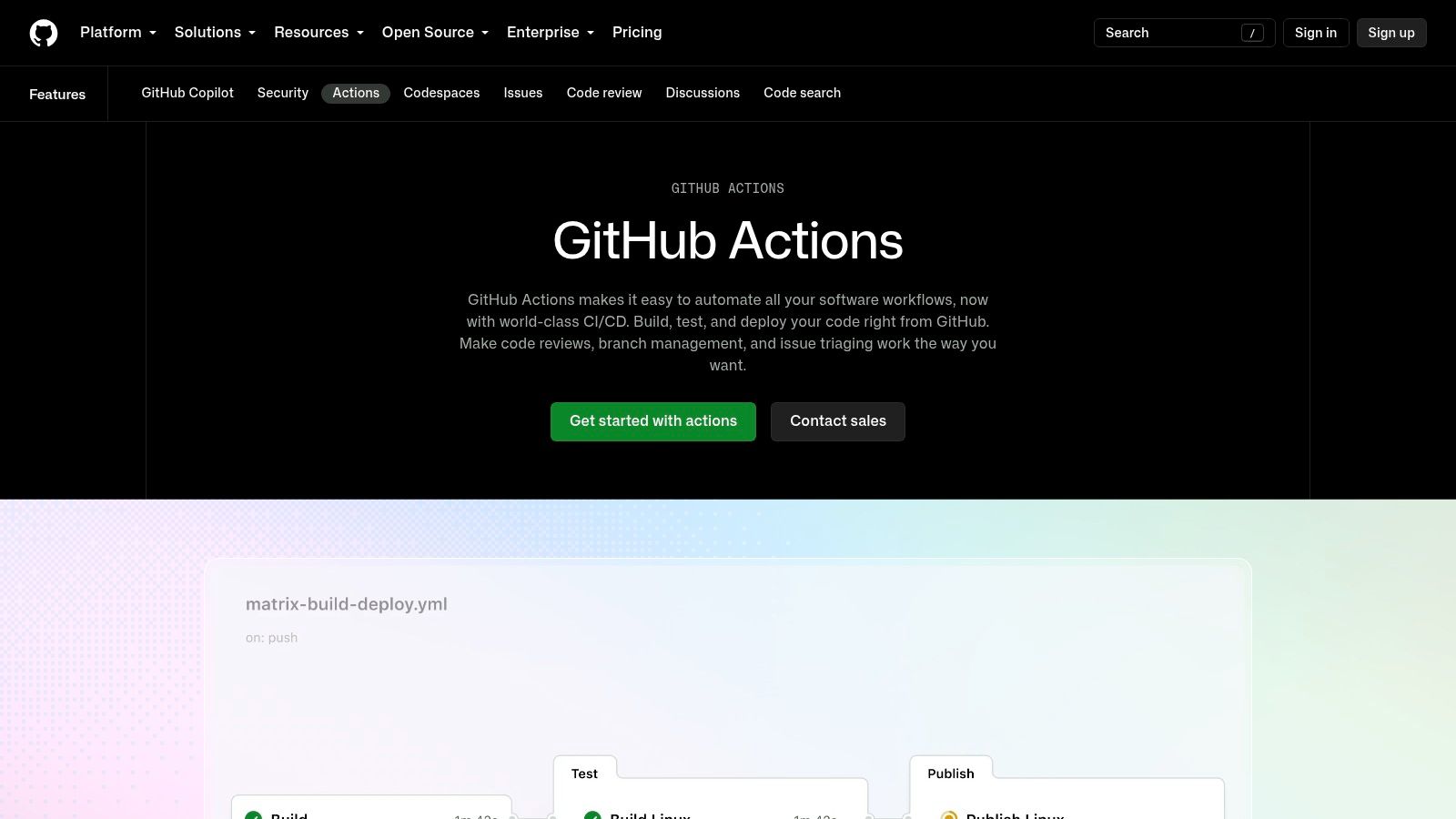 GitHub Actions