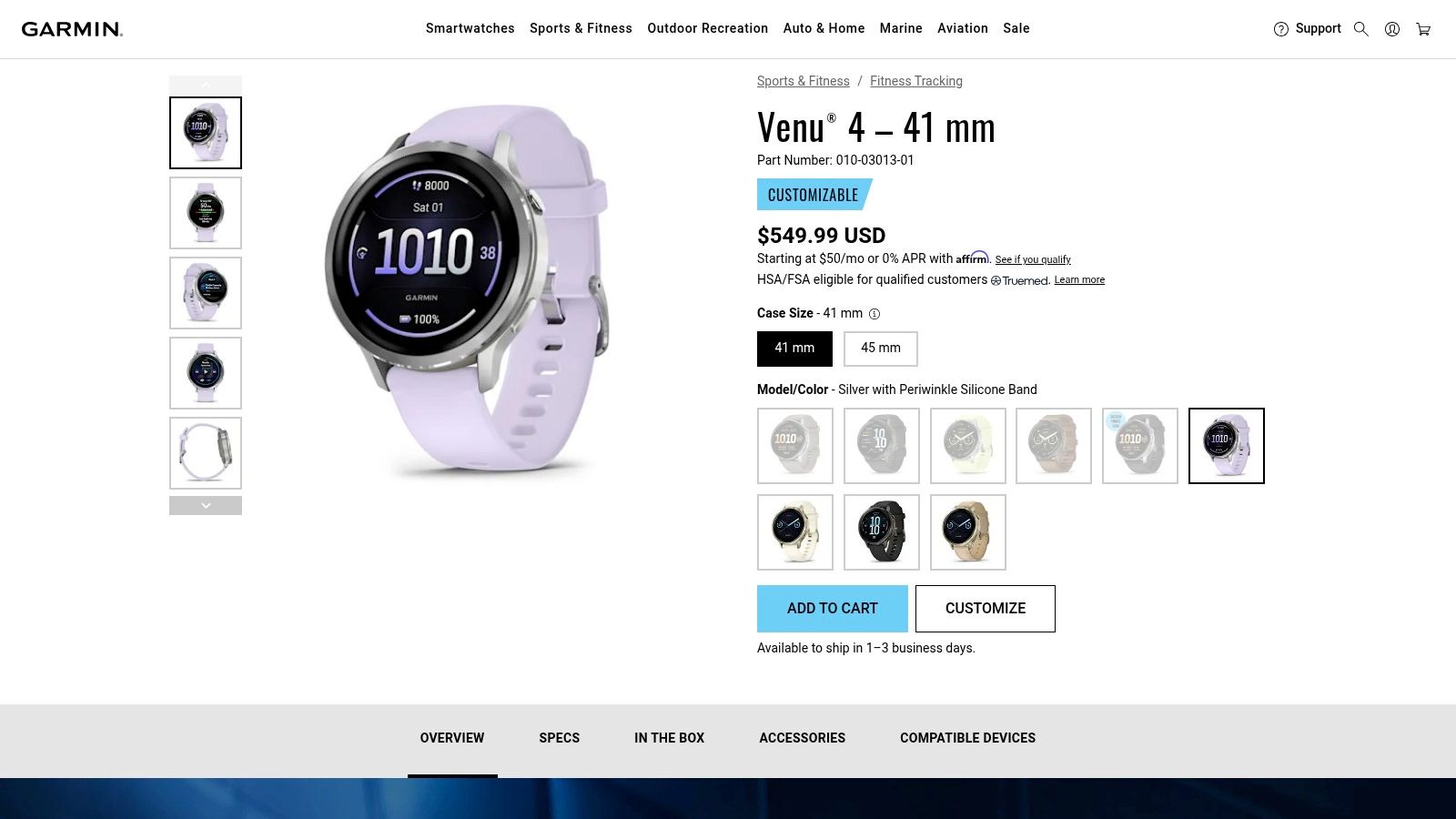 Garmin Venu 4