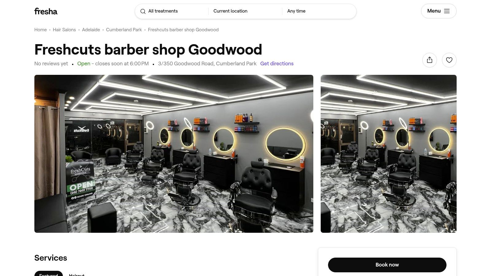Freshcuts Barber Shop Goodwood (Cumberland Park)