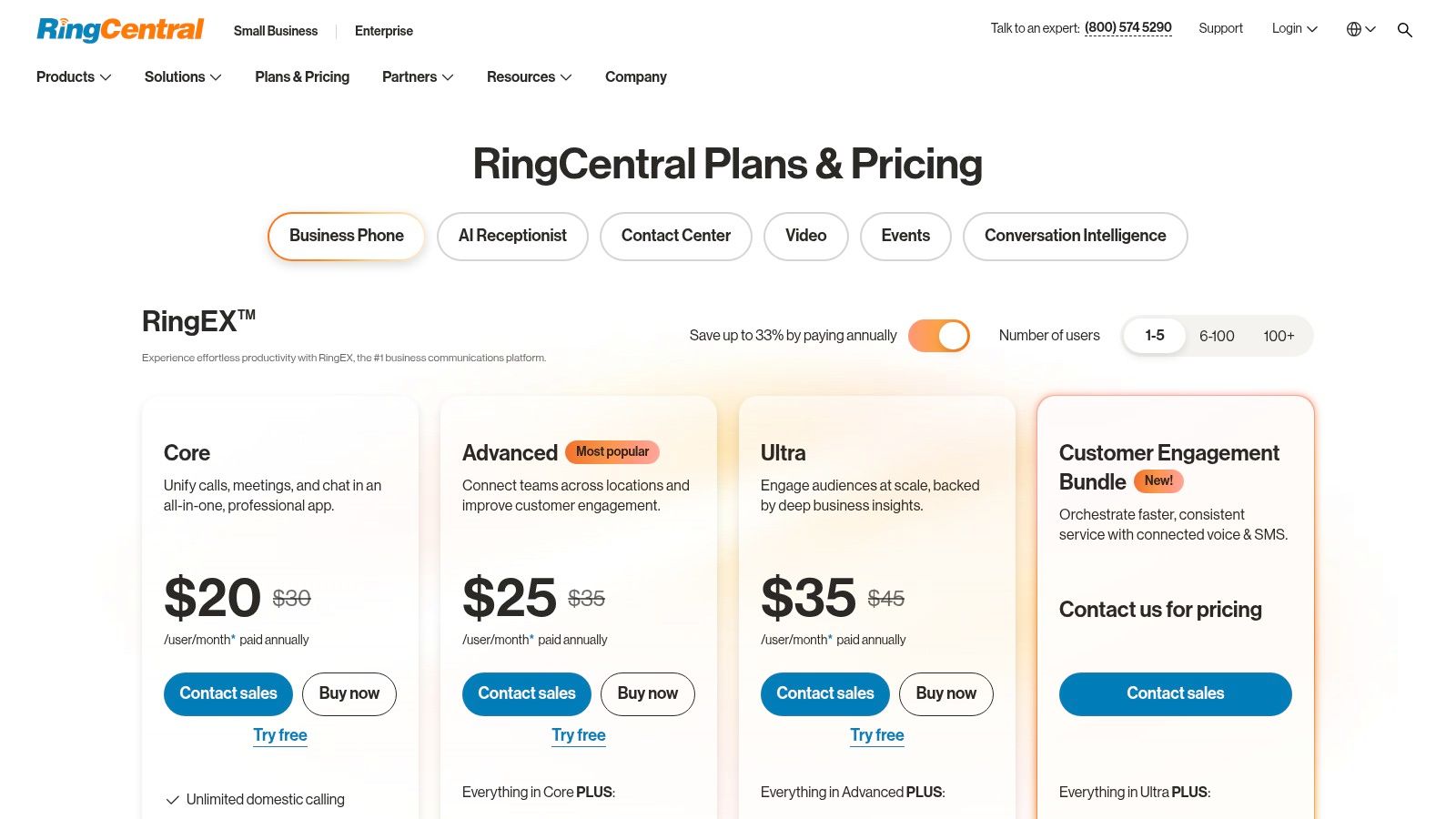 RingCentral (RingEX)