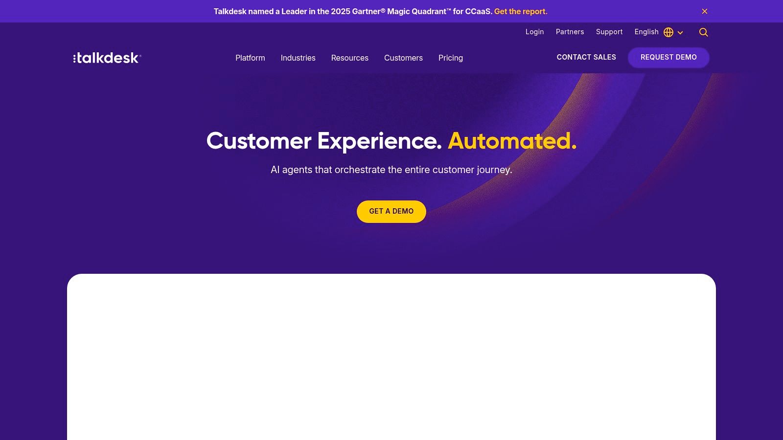 Talkdesk CX Cloud