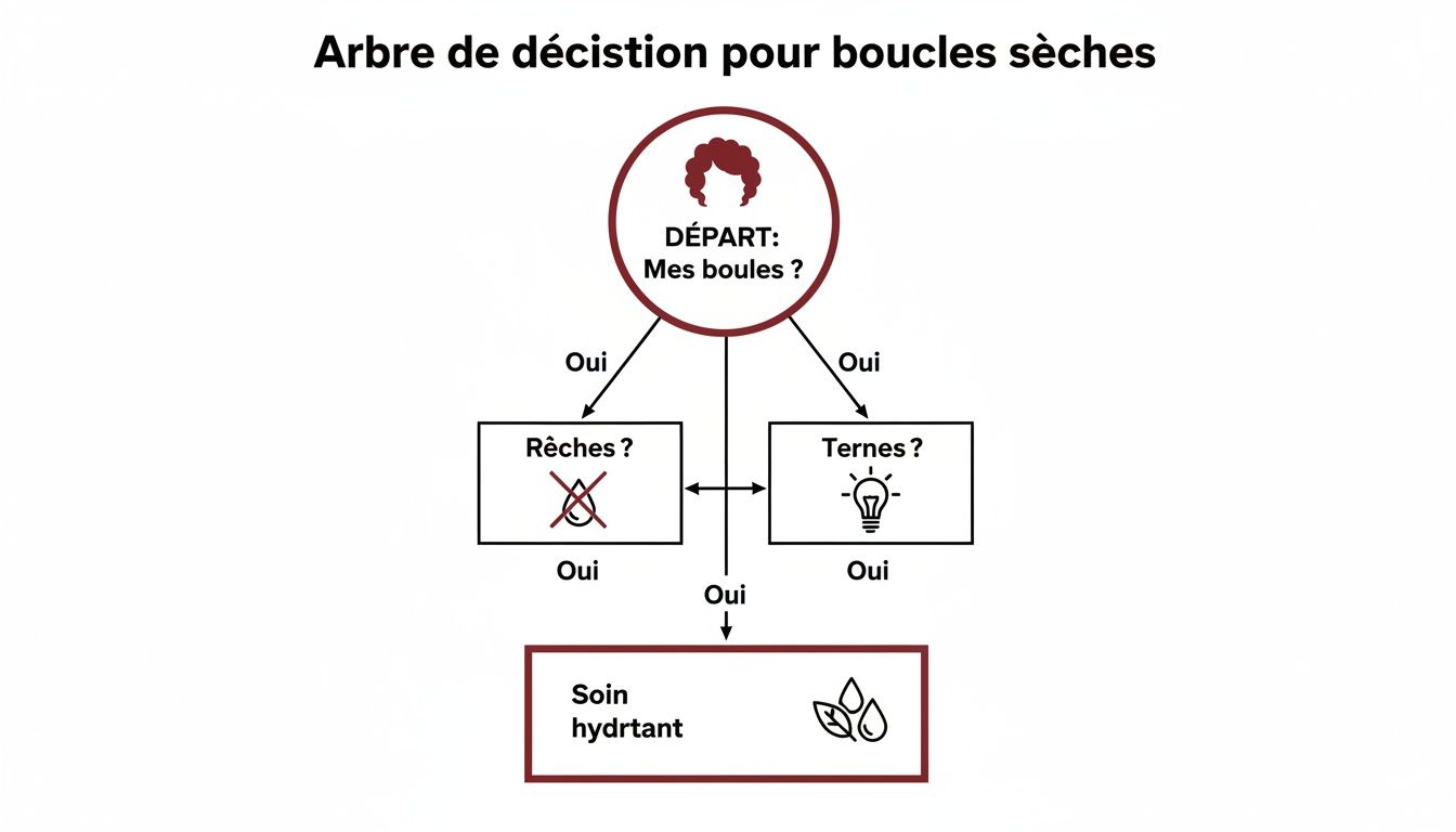 soin hydratant cheveux bouclés maison