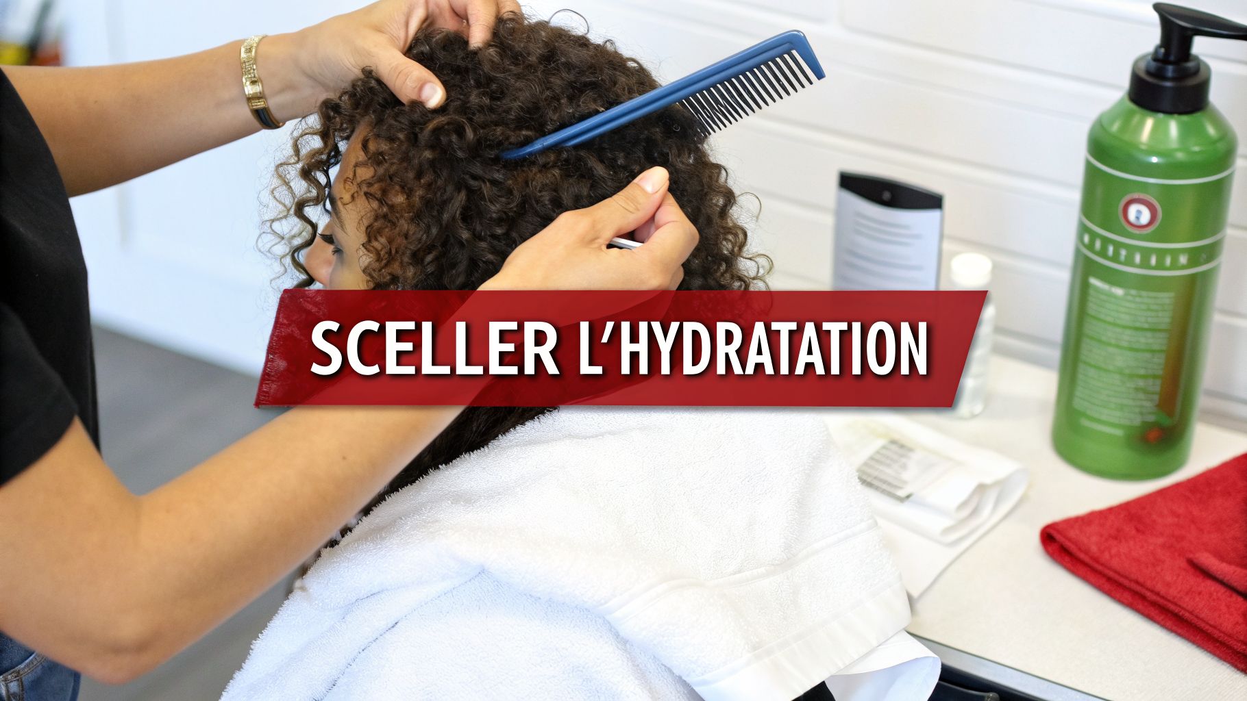 soin hydratant cheveux bouclés maison