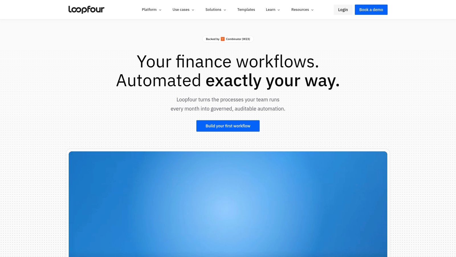 Screenshot from https://loopfour.ai