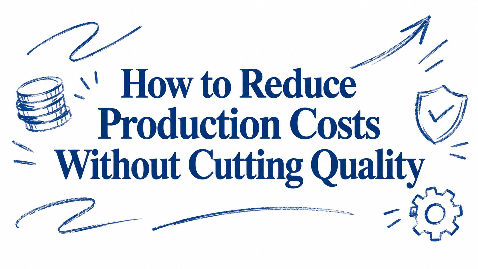 How to Reduce Production Costs Without Cutting Quality