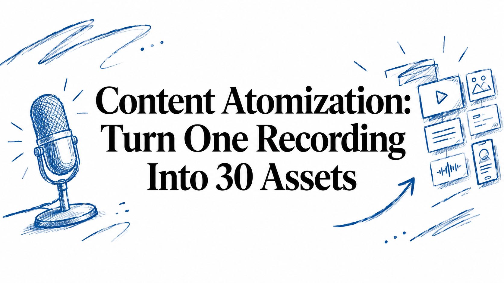Content Atomization: Turn One Recording Into 30 Assets