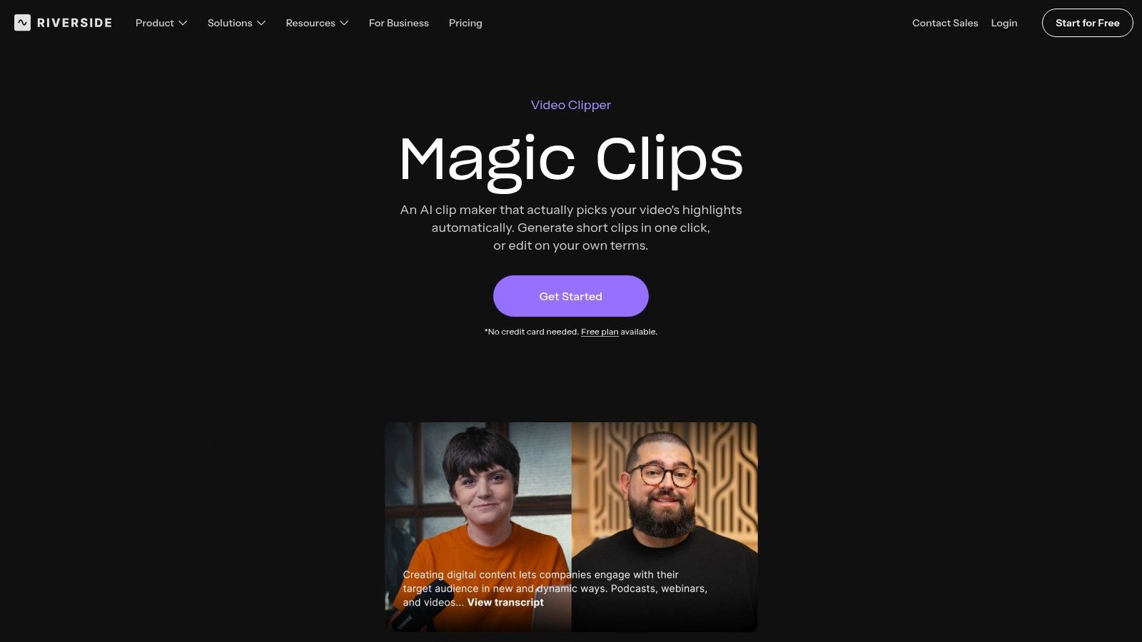 Riverside Magic Clips