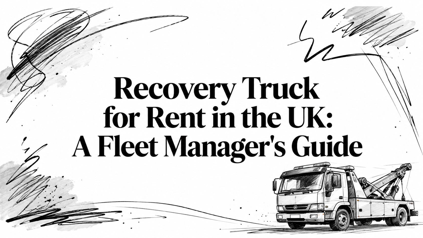 Recovery Truck for Rent in the UK: A Fleet Manager's Guide