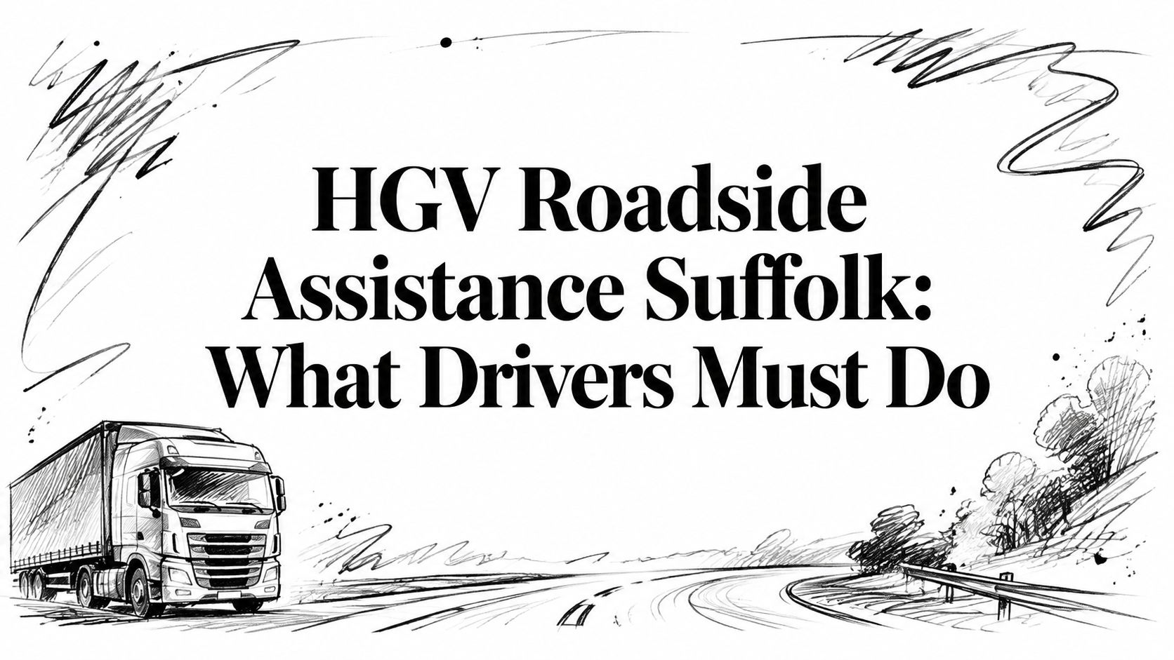HGV Roadside Assistance Suffolk: What Drivers Must Do