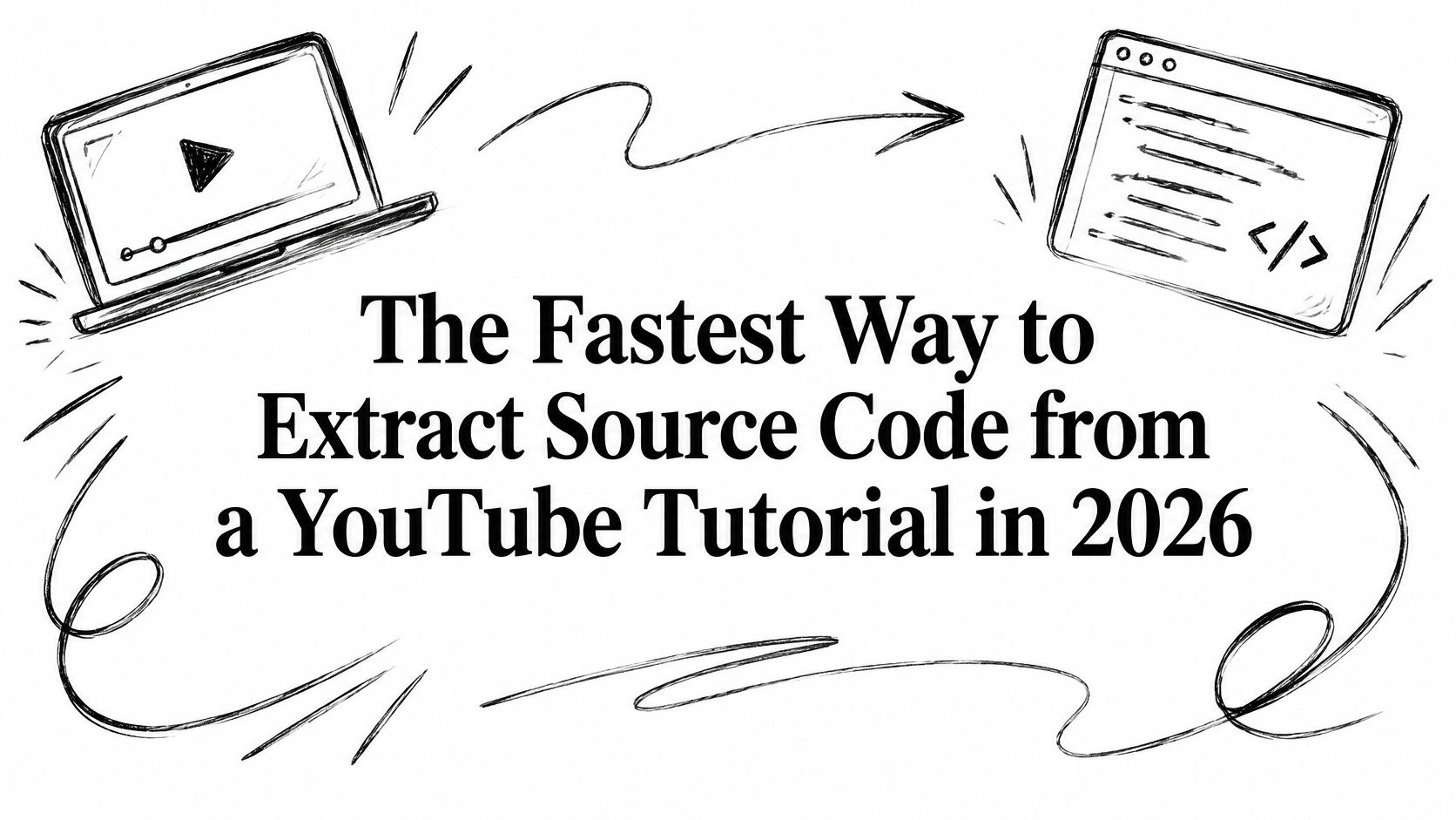 The Fastest Way to Extract Source Code from a YouTube Tutorial in 2026
