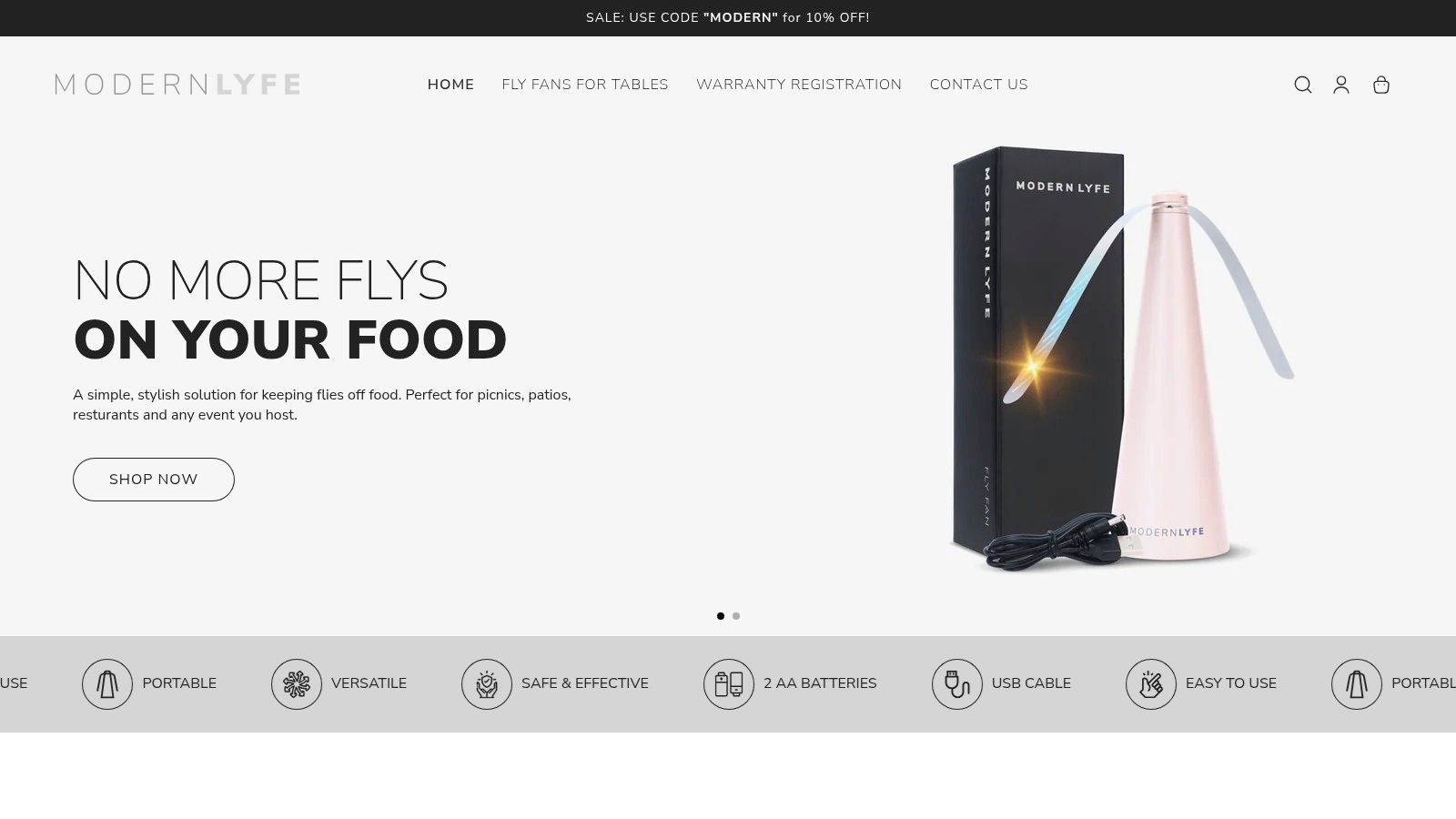 Screenshot from https://modernlyfe.com
