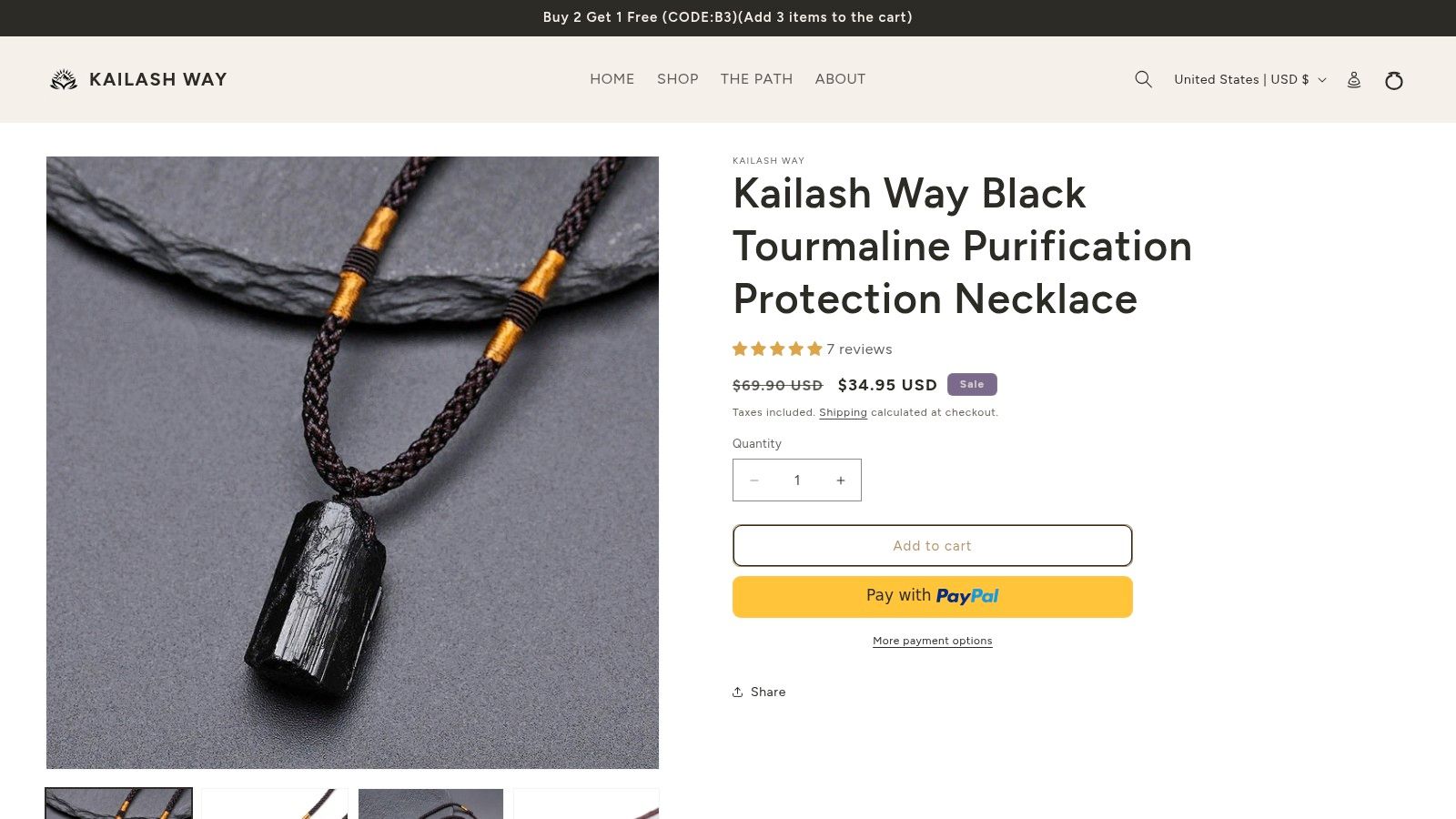 Screenshot from https://kailashway.com/products/kailash-way-black-tourmaline-purification-protection-necklace