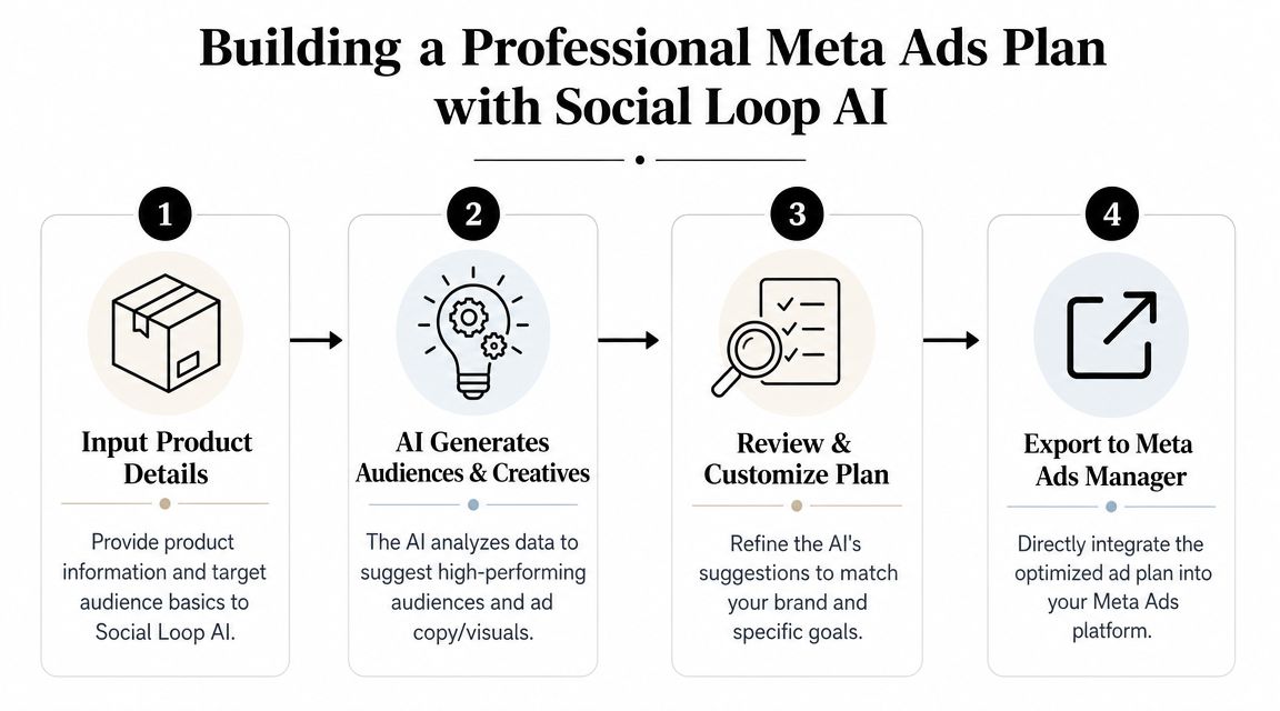 Building a Professional Meta Ads Plan with Social Loop AI