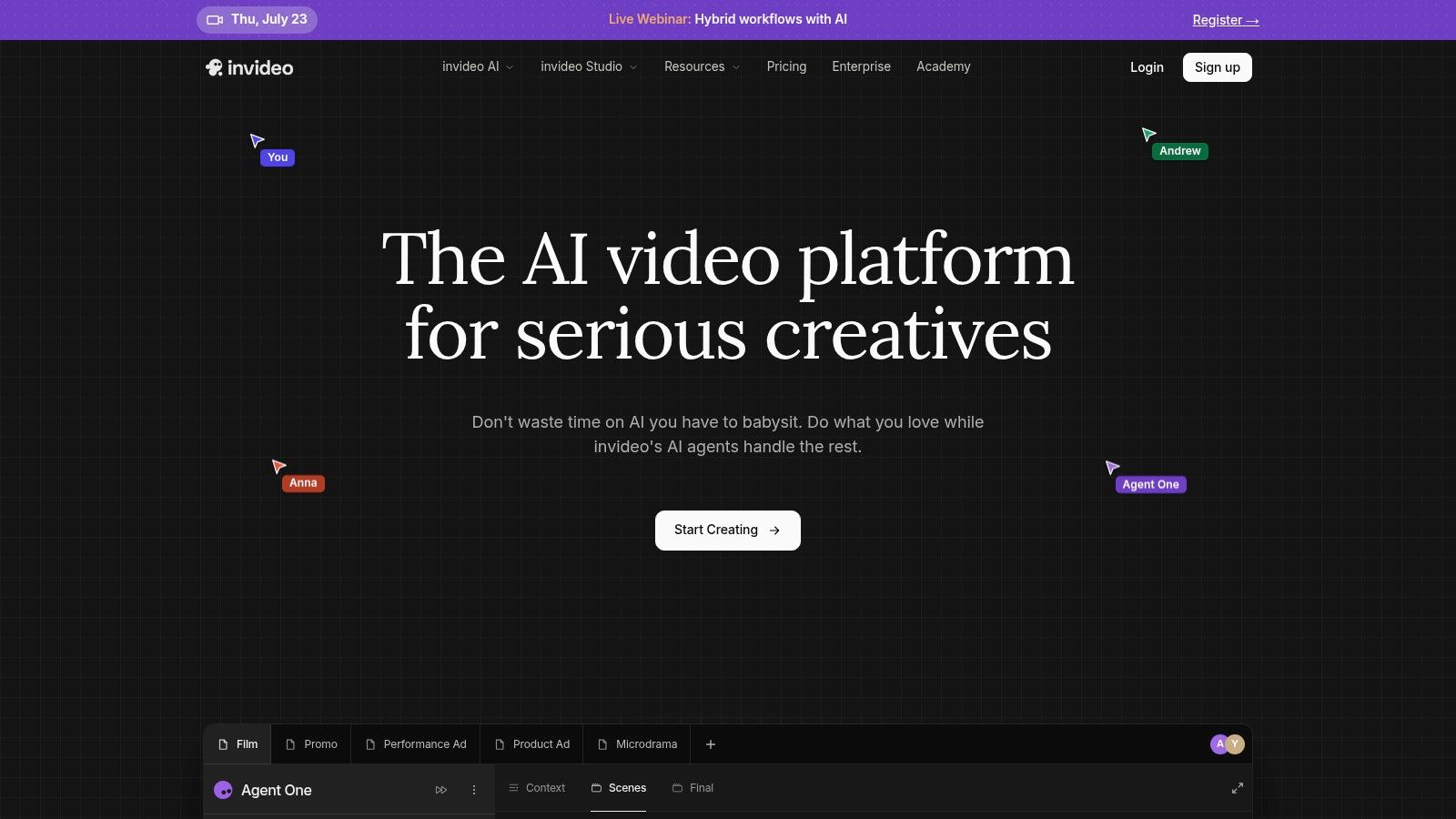 Simplified – AI Script Generator + Script-to-Video