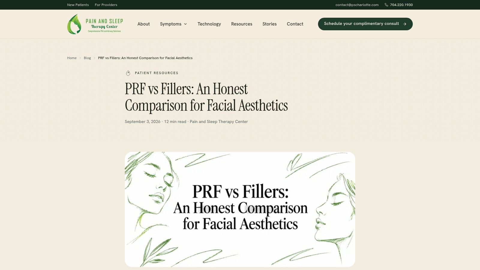 PRF vs Fillers: An Honest Comparison for Facial Aesthetics