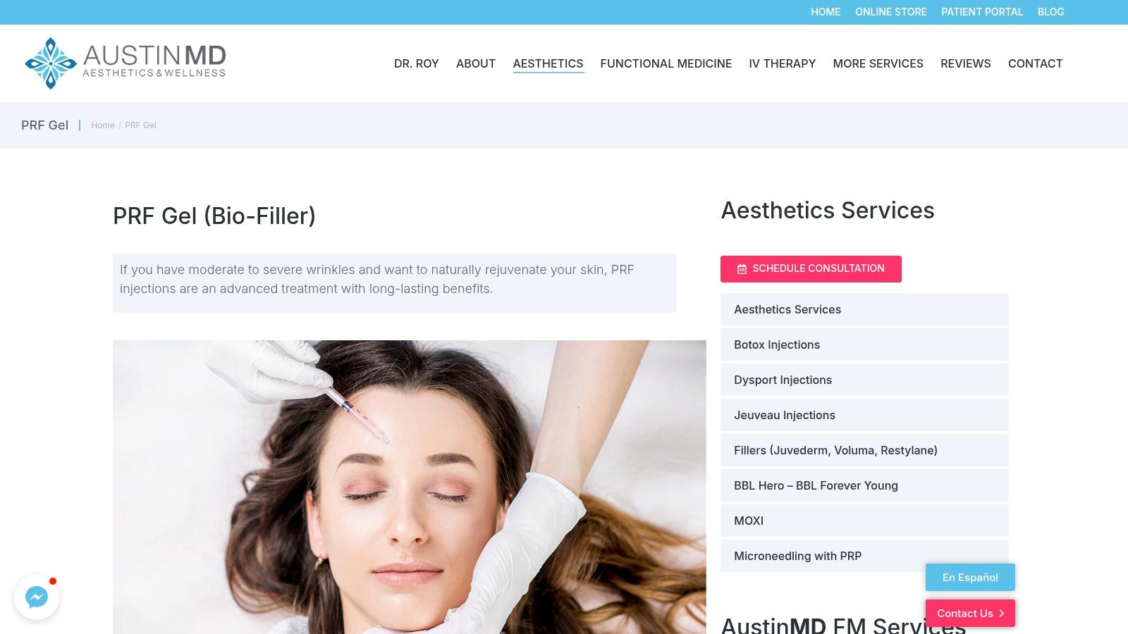 AustinMD Aesthetics & Wellness (Cedar Park/Austin, TX)