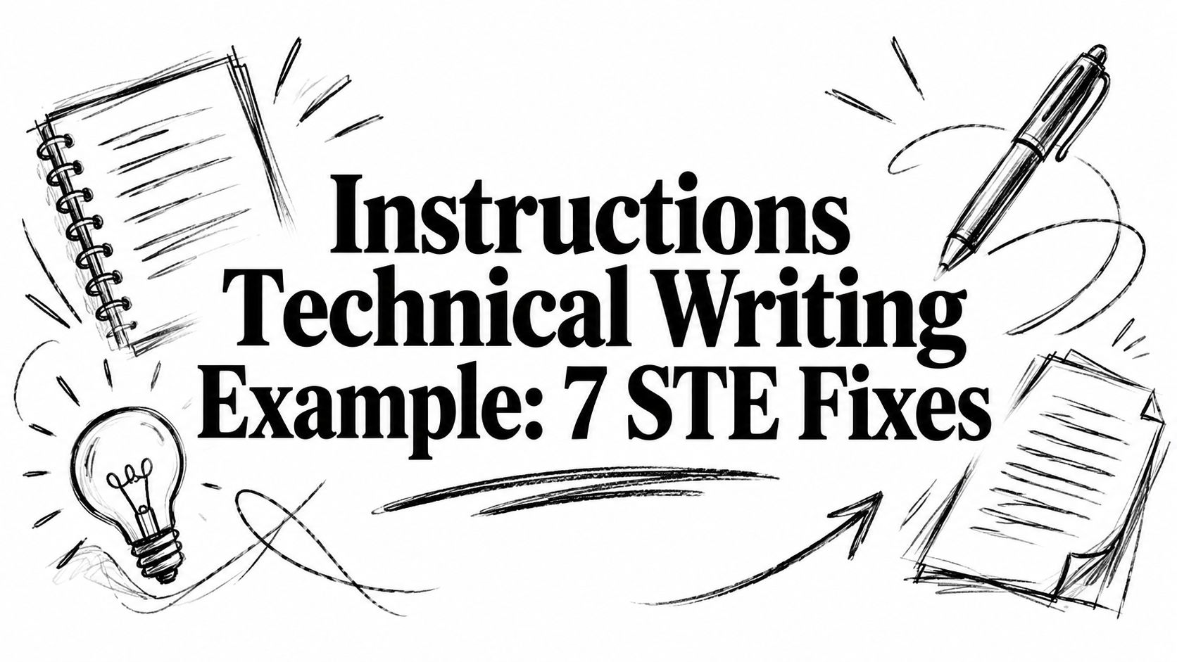 Instructions Technical Writing Example: 7 STE Fixes