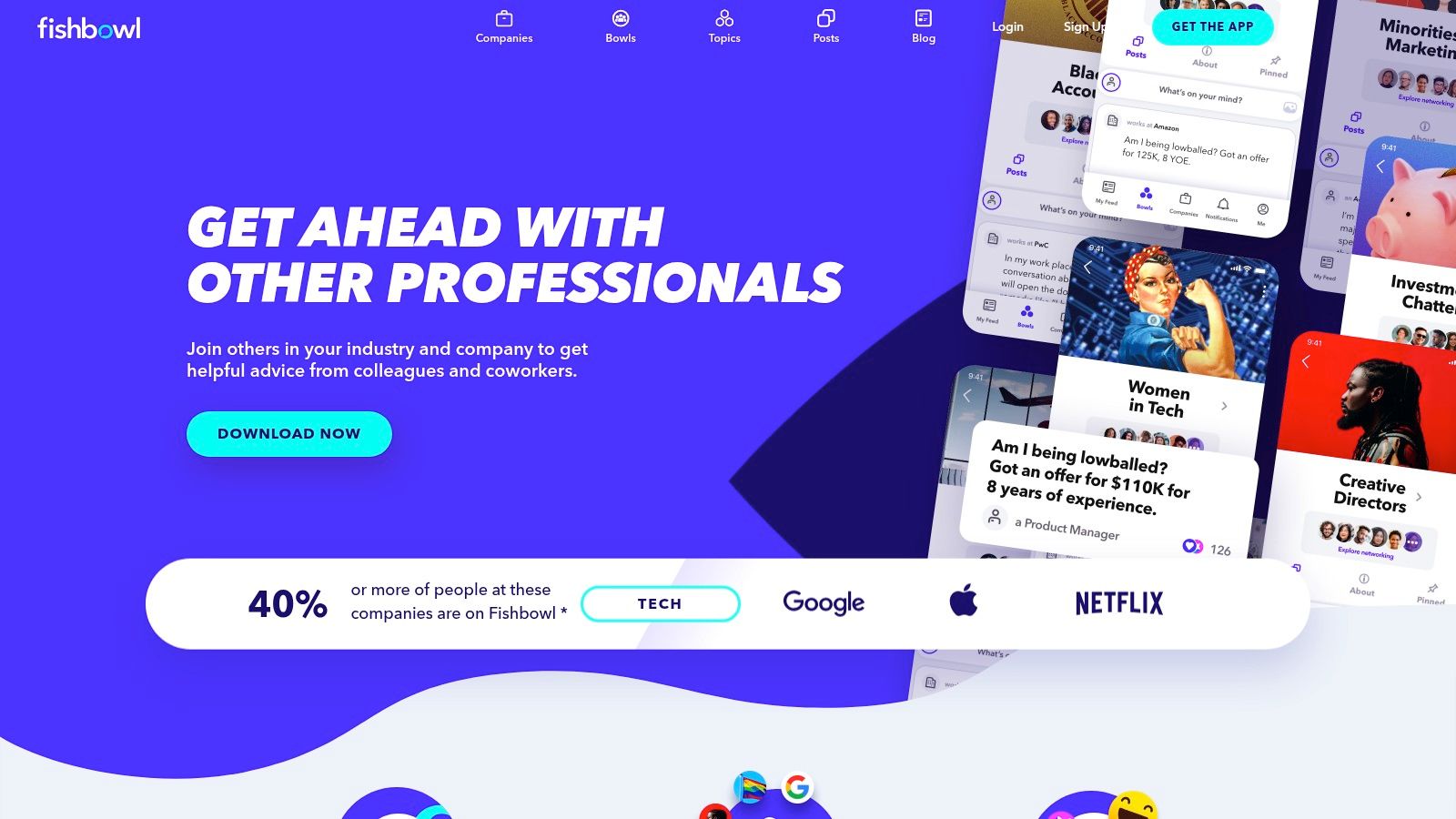 Fishbowl homepage