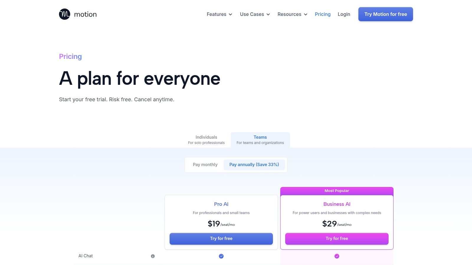 Motion (usemotion)