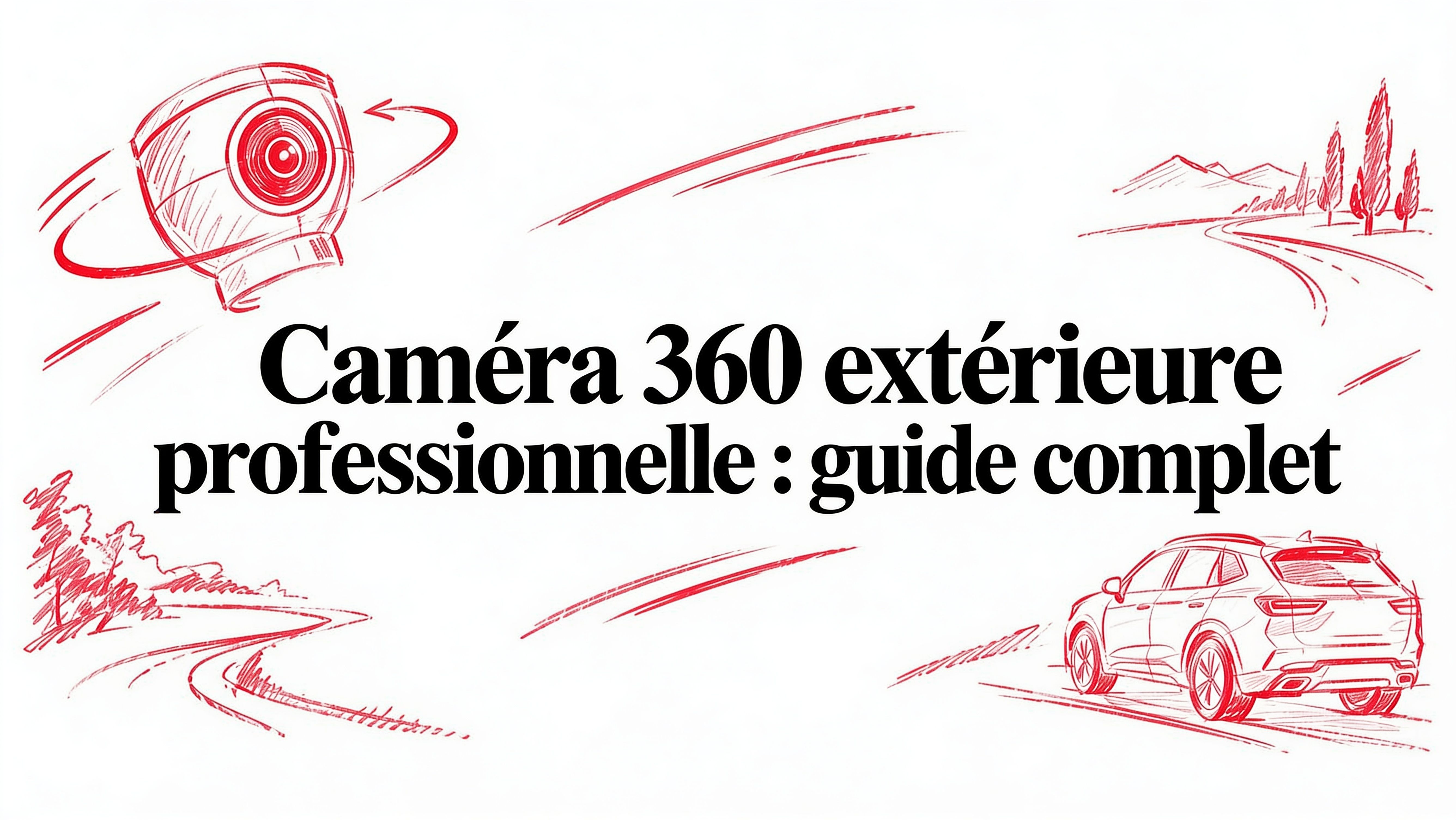 Caméra 360 extérieur professionnel : guide complet
