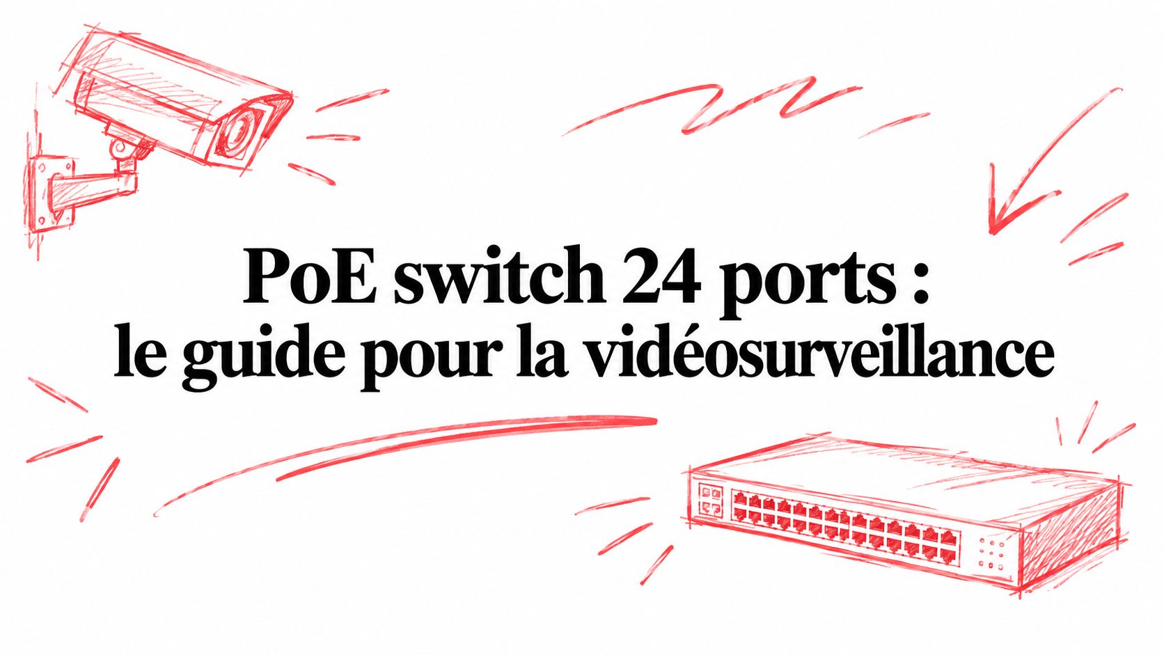 PoE switch 24 ports : le guide pour la vidéosurveillance