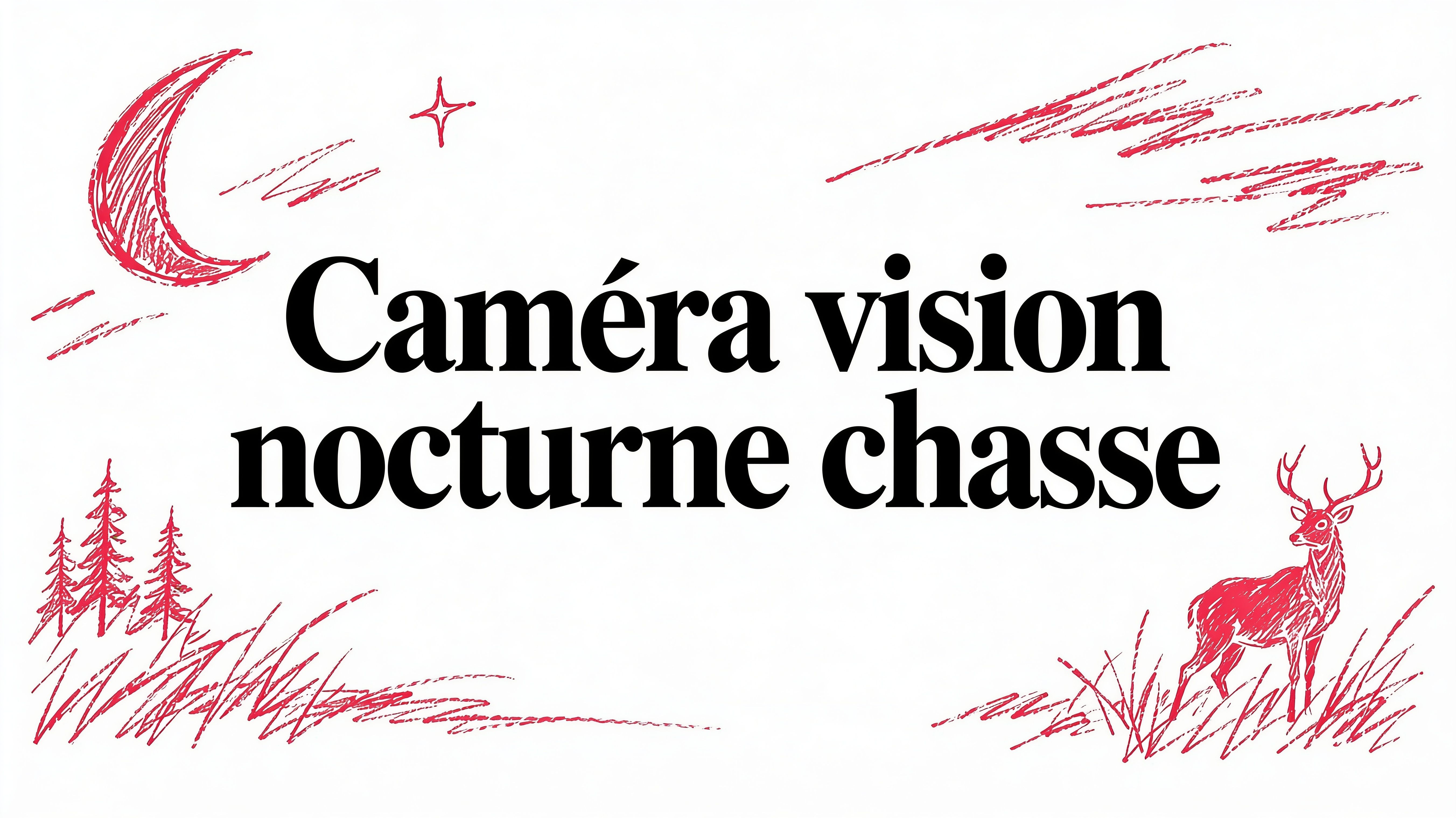 Camera vision nocturne chasse