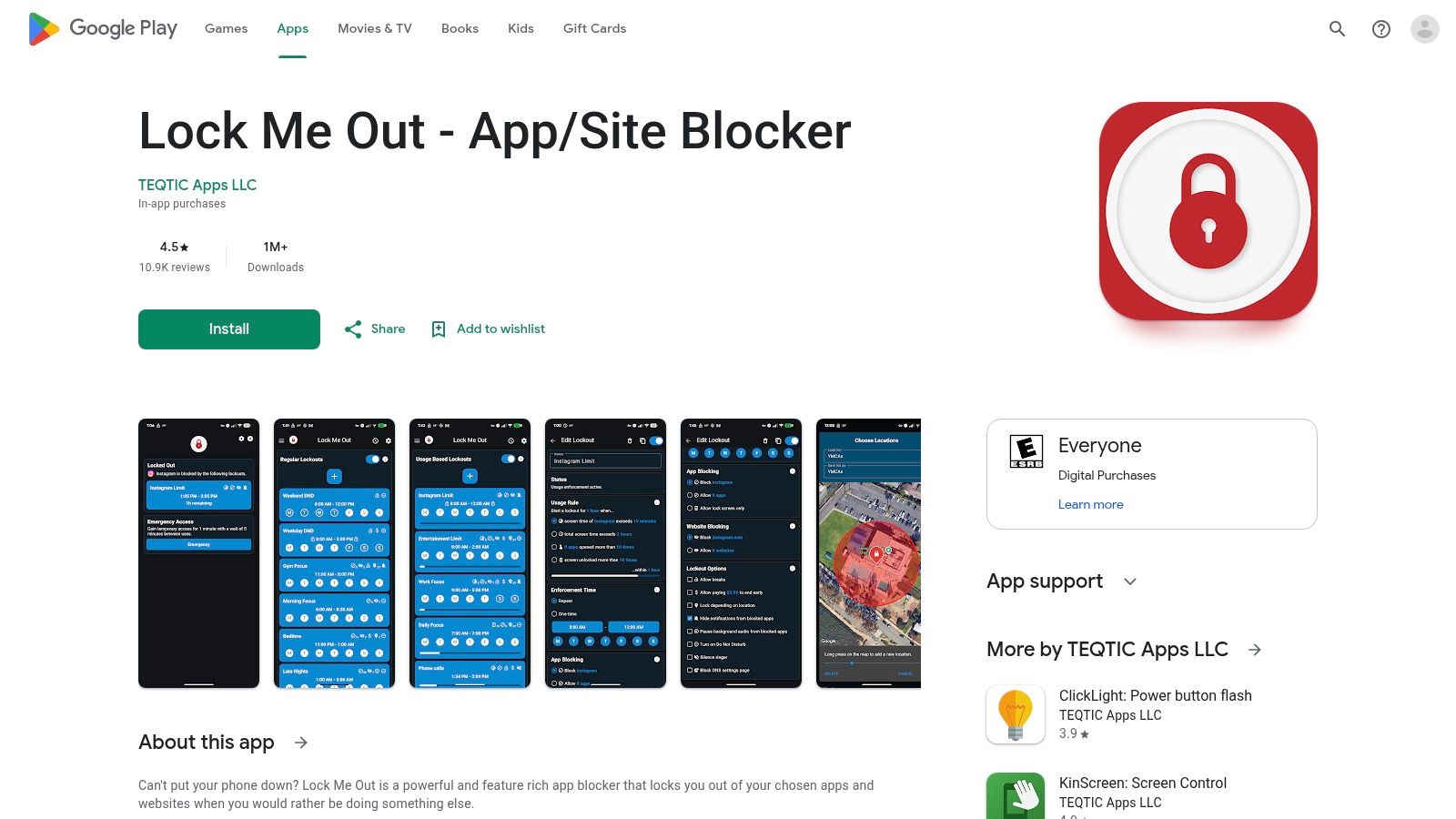 Lock Me Out (Android)