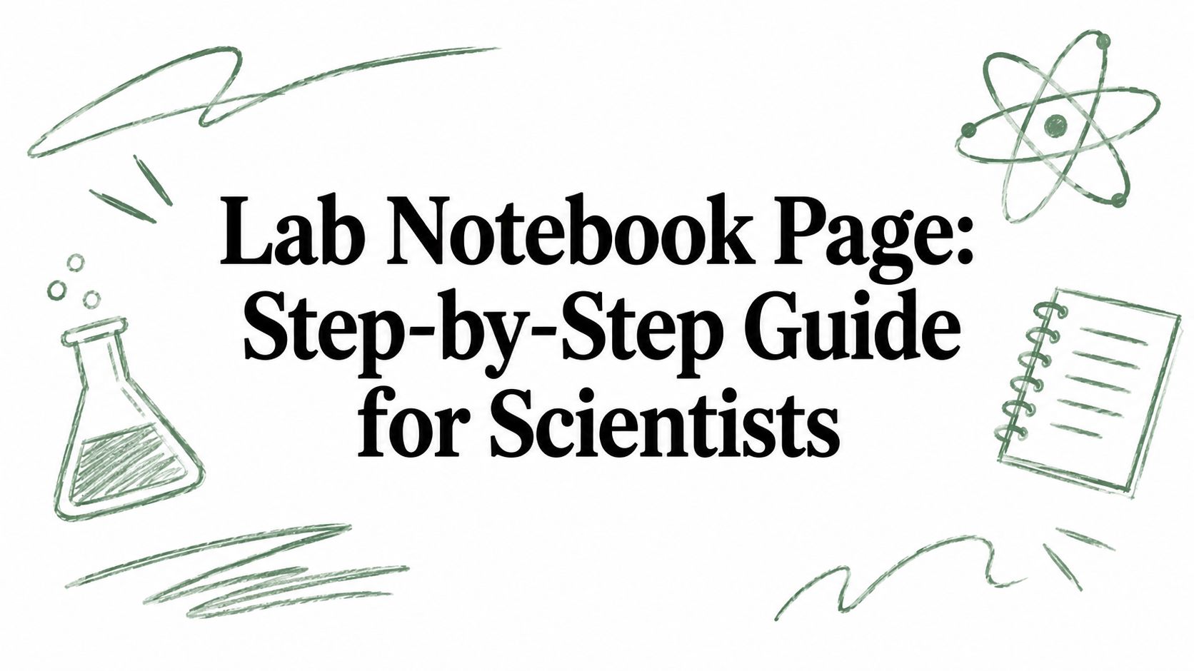 Lab Notebook Page: Step-by-Step Guide for Scientists