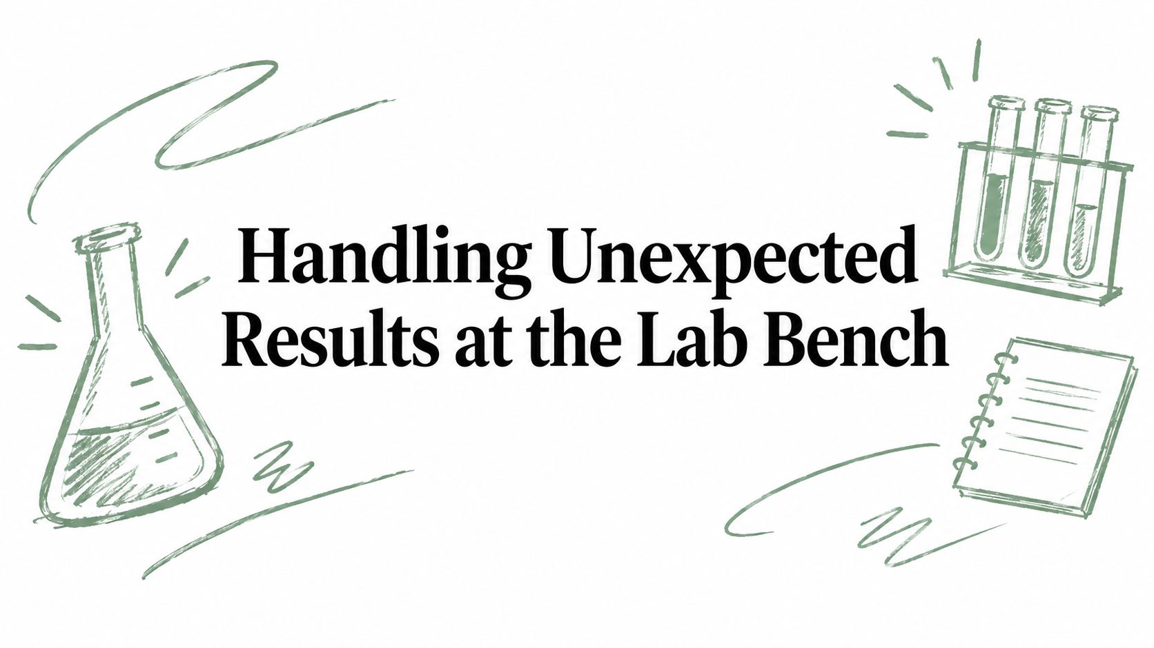 Handling Unexpected Results at the Lab Bench