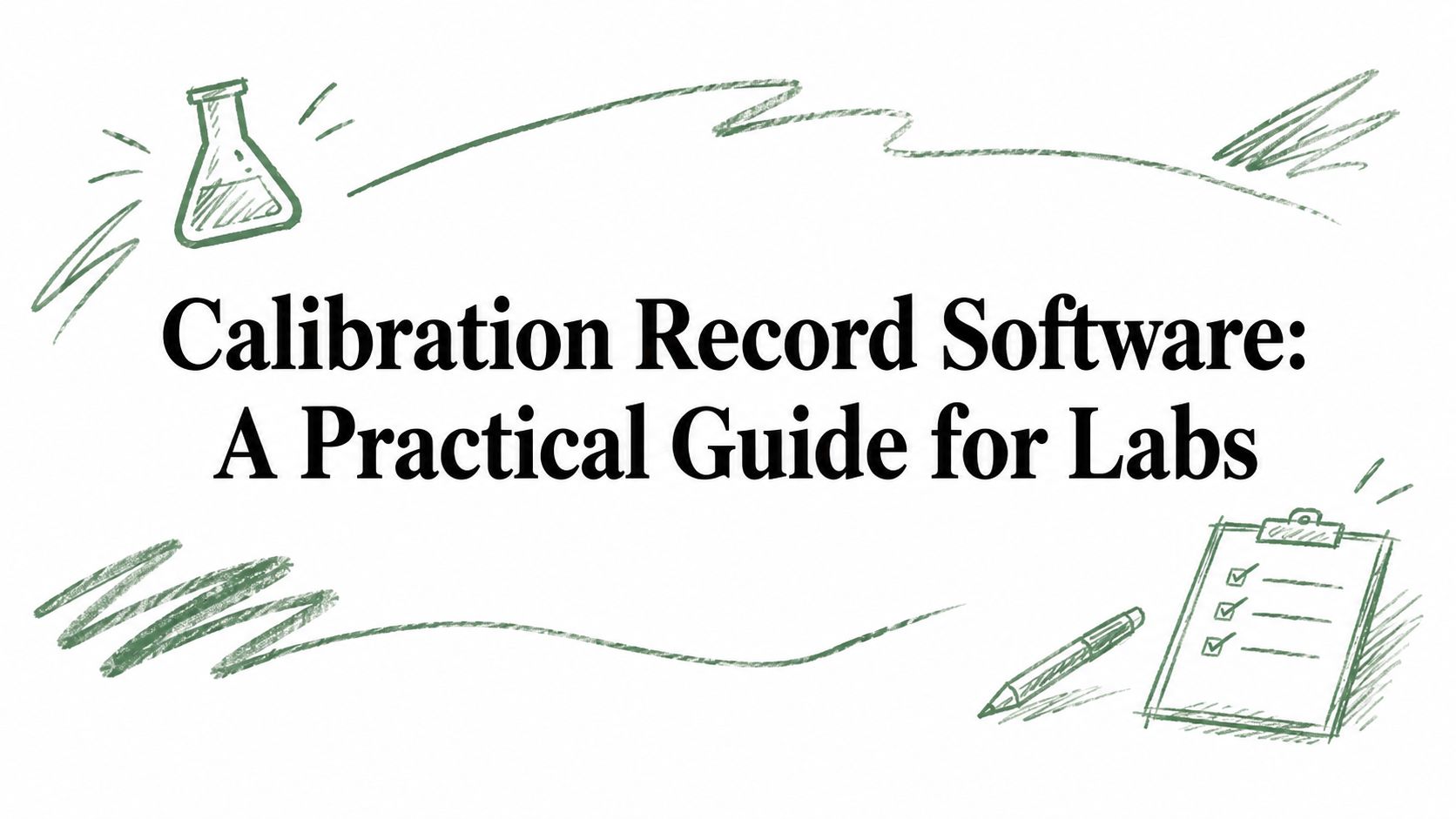 Calibration Record Software: A Practical Guide for Labs