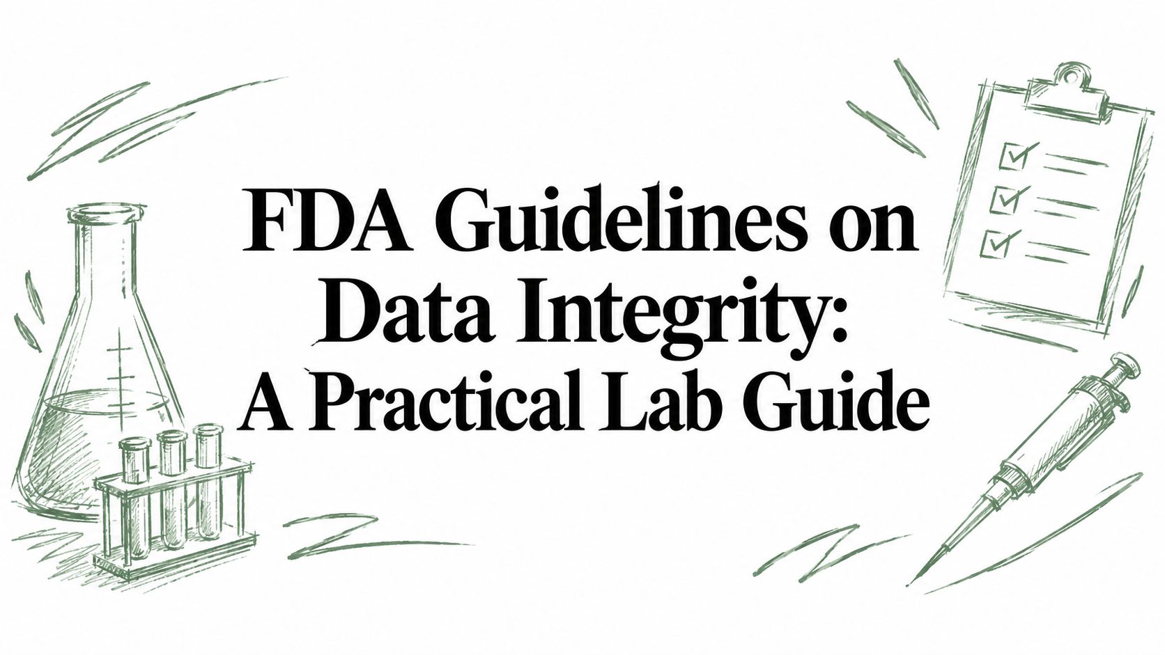 FDA Guidelines on Data Integrity: A Practical Lab Guide