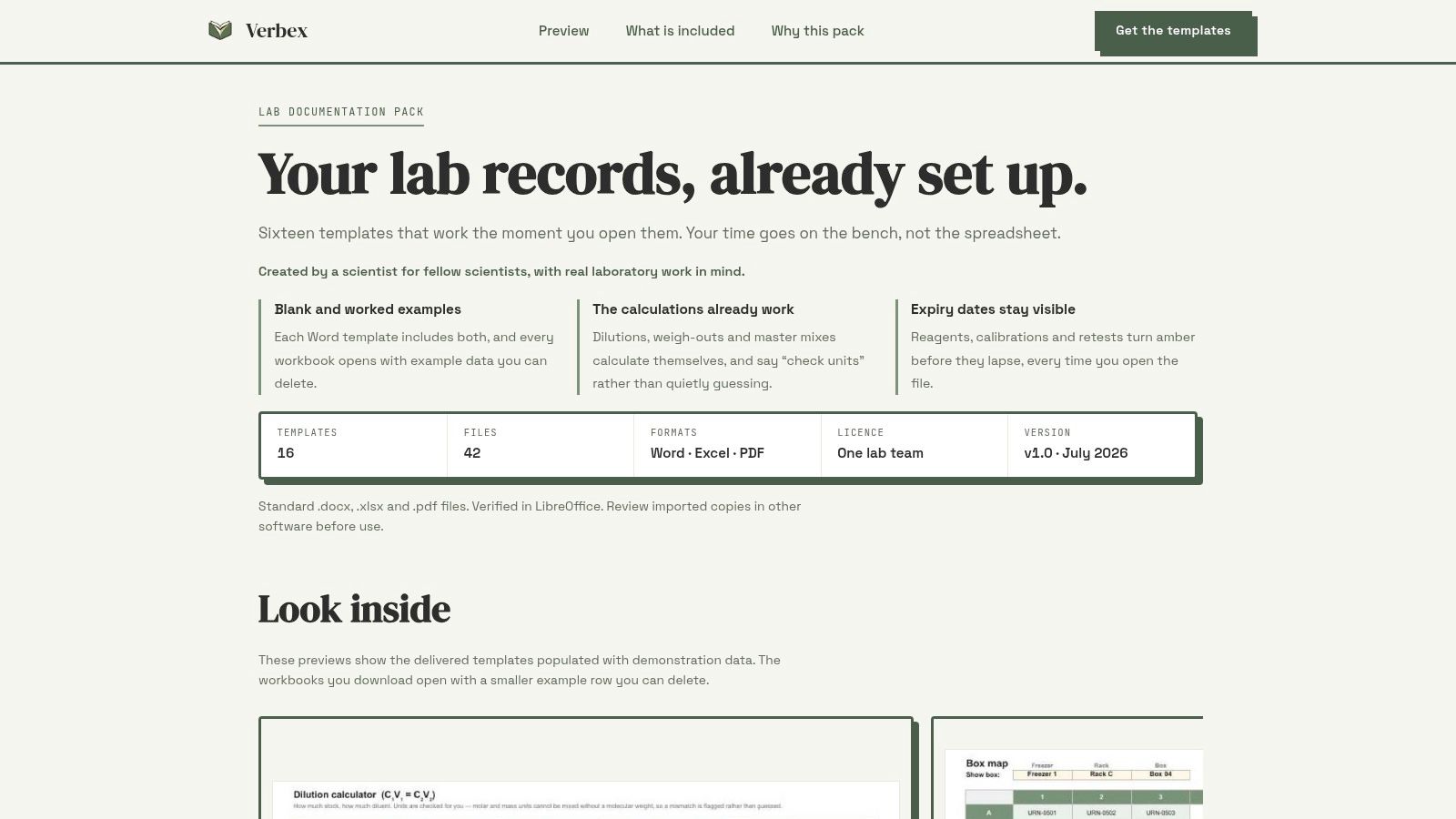 Lab Documentation Pack (16 lab record templates)