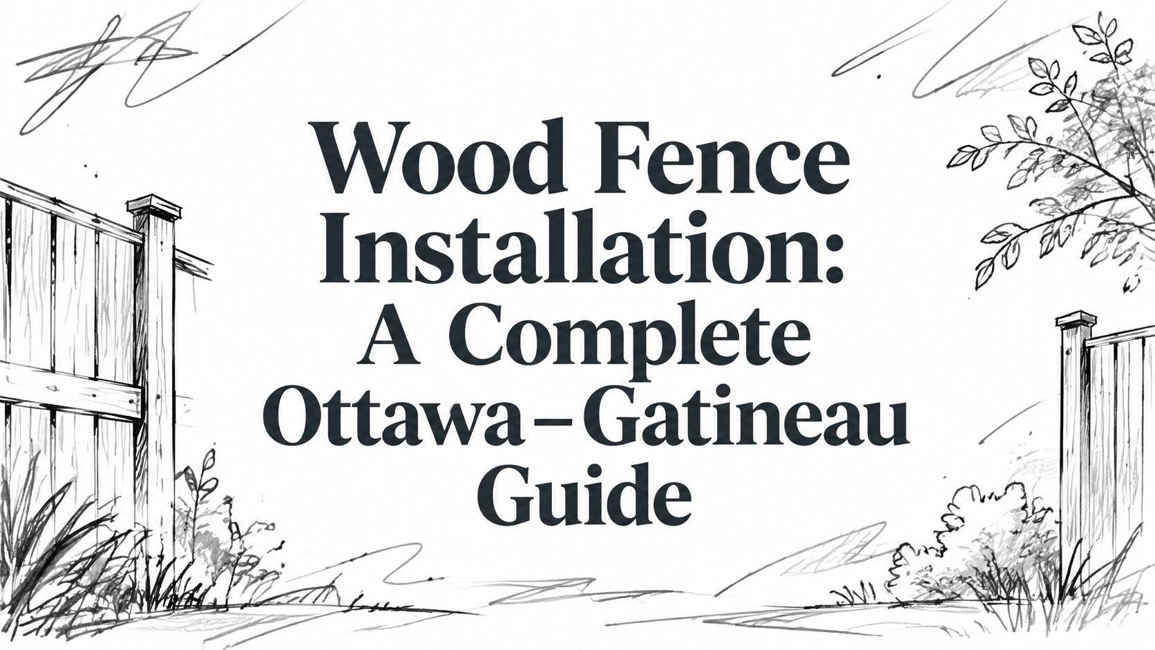 Wood Fence Installation: A Complete Ottawa–Gatineau Guide