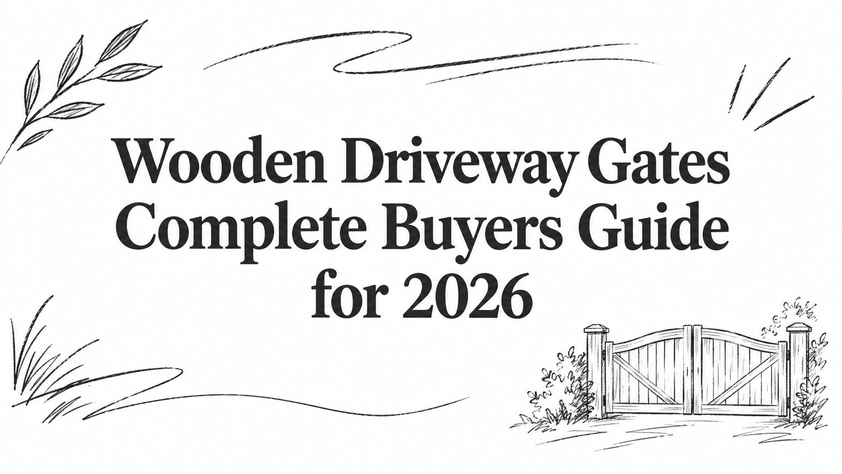 Wooden Driveway Gates Complete Buyers Guide for 2026