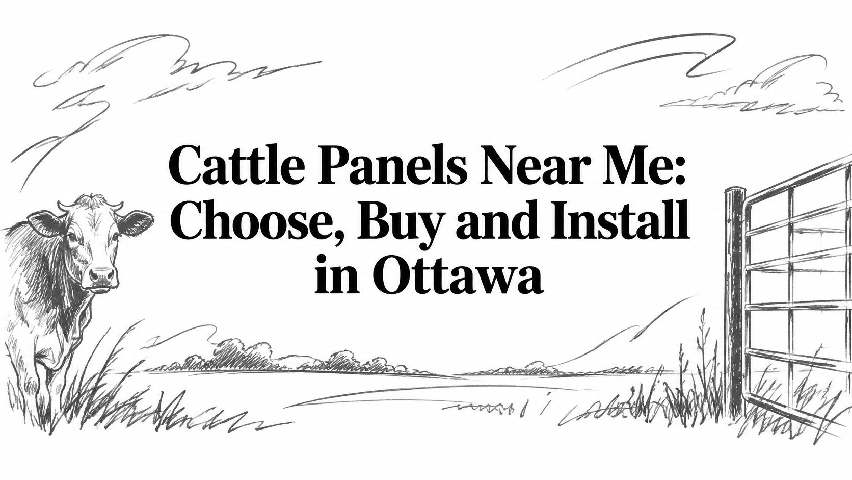 Cattle Panels Near Me: Choose, Buy and Install in Ottawa