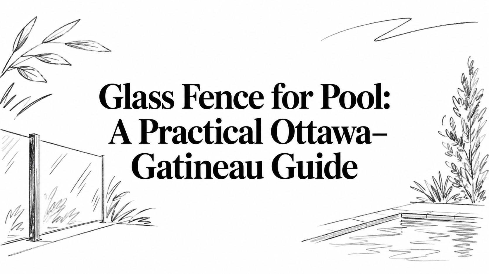 Glass Fence for Pool: A Practical Ottawa–Gatineau Guide