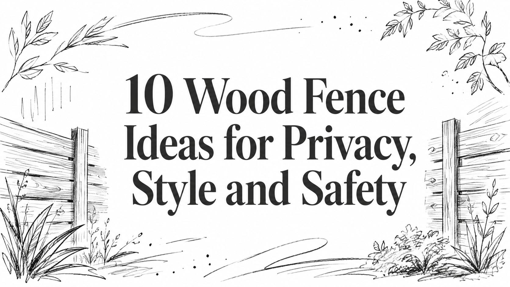 10 Wood Fence Ideas for Privacy, Style and Safety