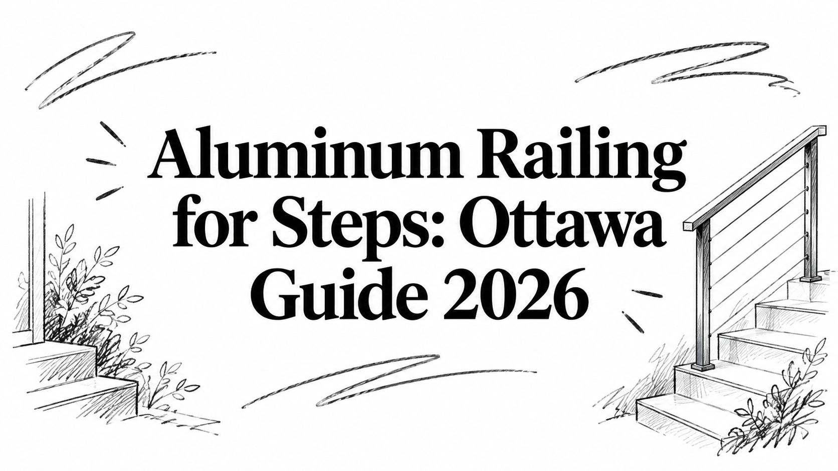 Aluminum Railing for Steps: Ottawa Guide 2026