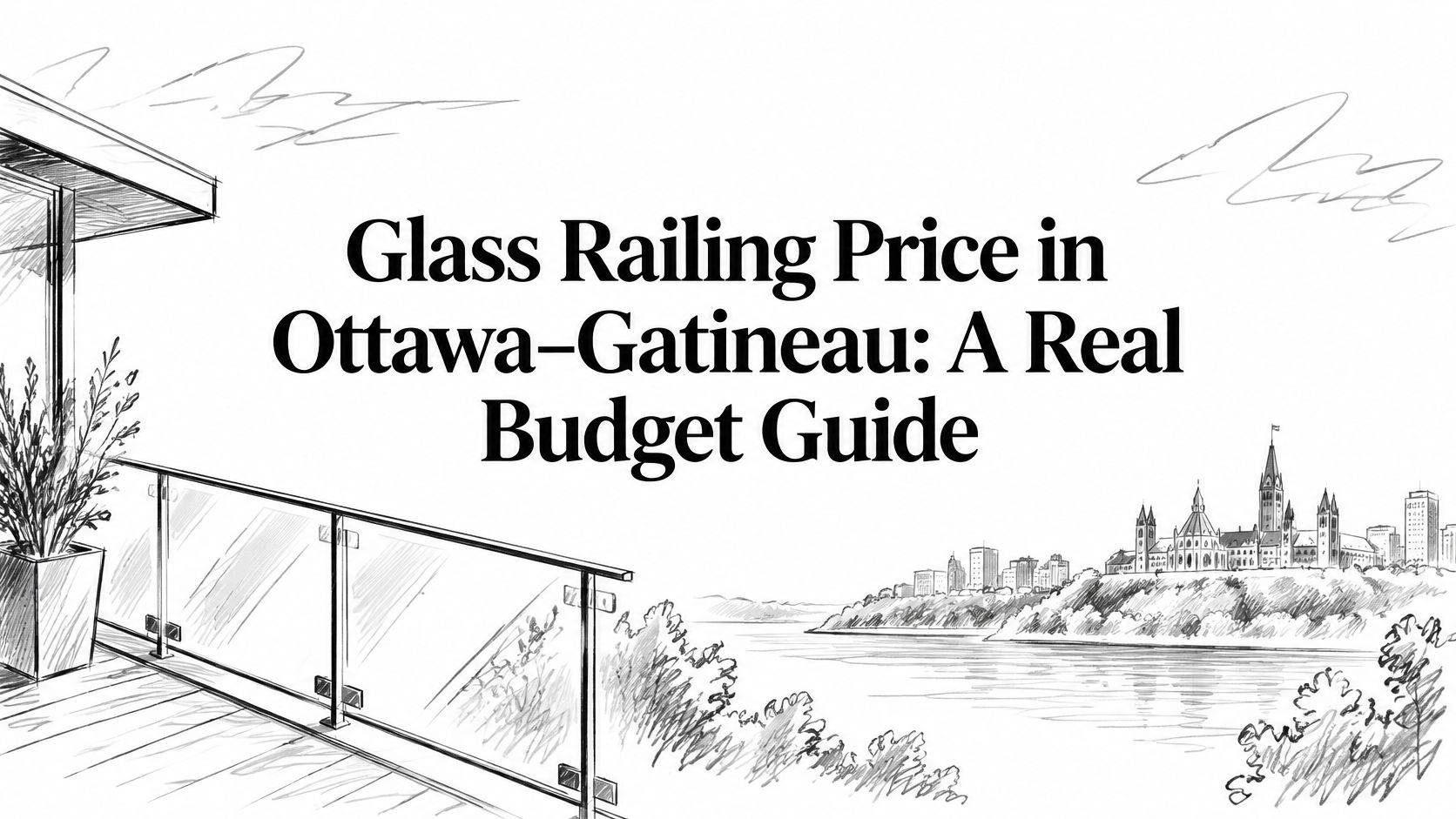 Glass Railing Price in Ottawa–Gatineau: A Real Budget Guide
