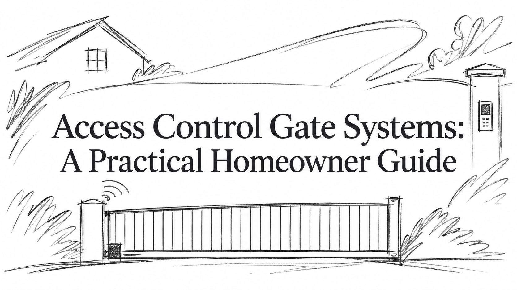 Access Control Gate Systems: A Practical Homeowner Guide