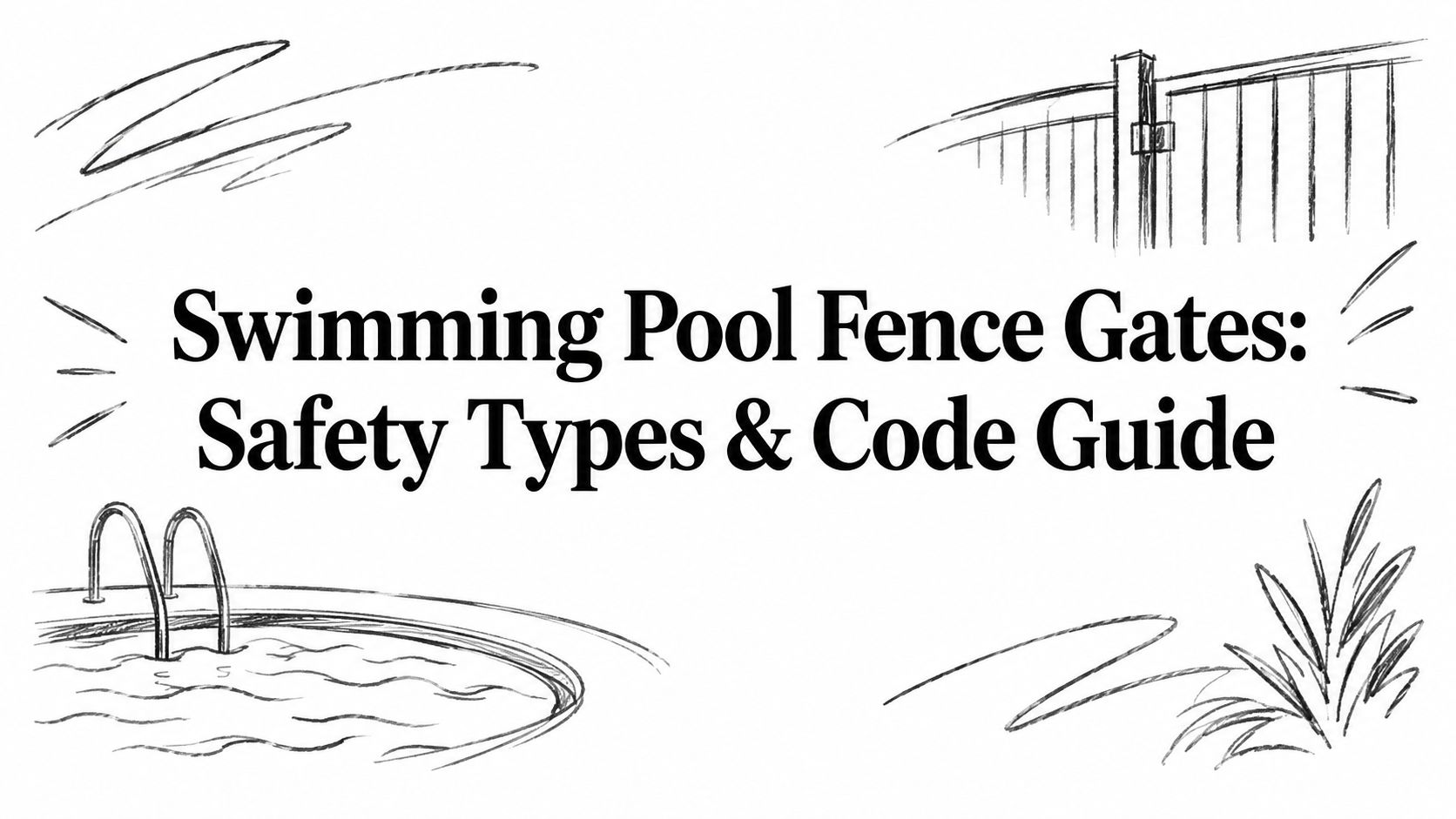 Swimming Pool Fence Gates: Safety Types & Code Guide